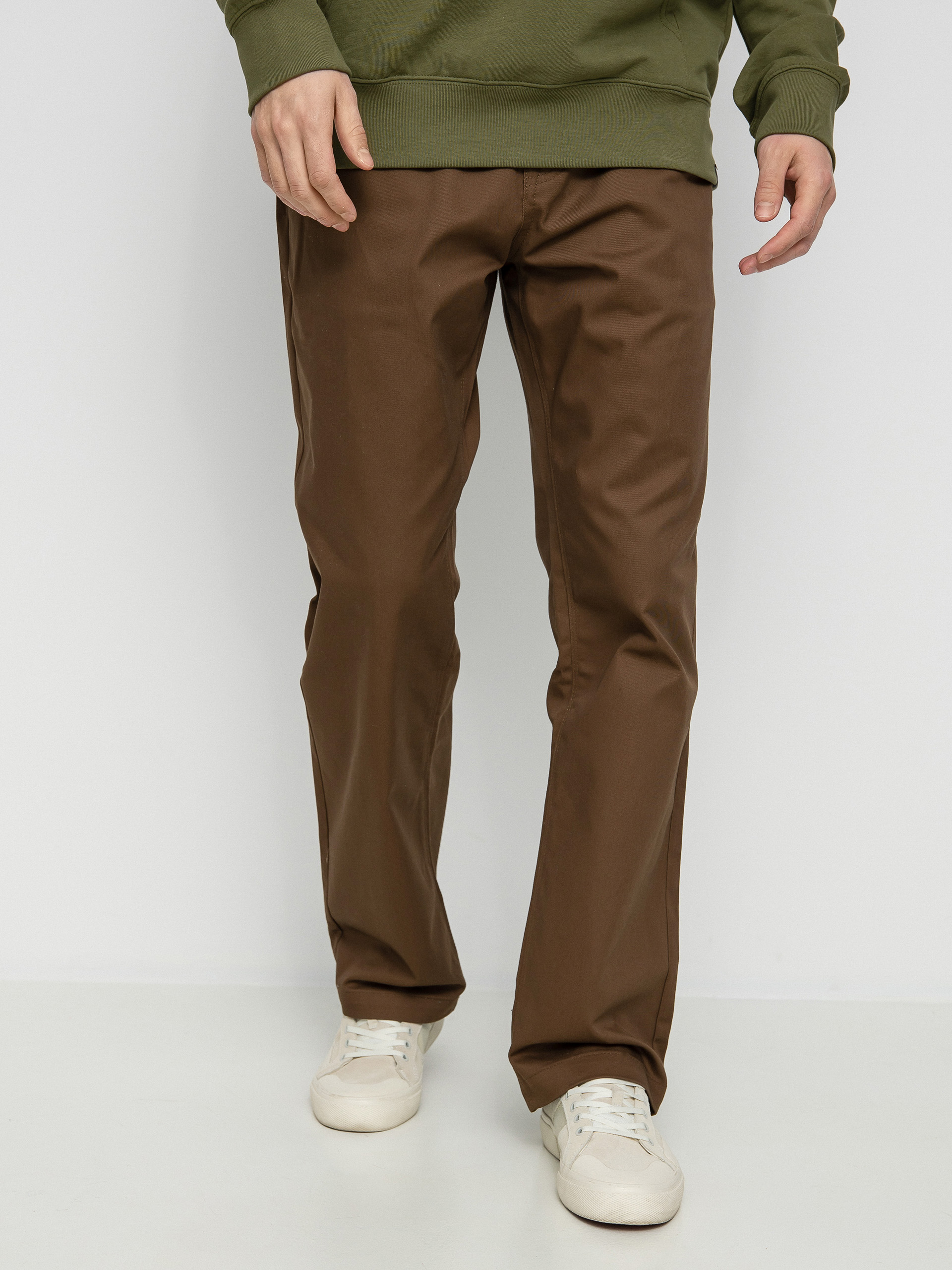 Spodnie Volcom Frickin Skate Chino (dark earth)