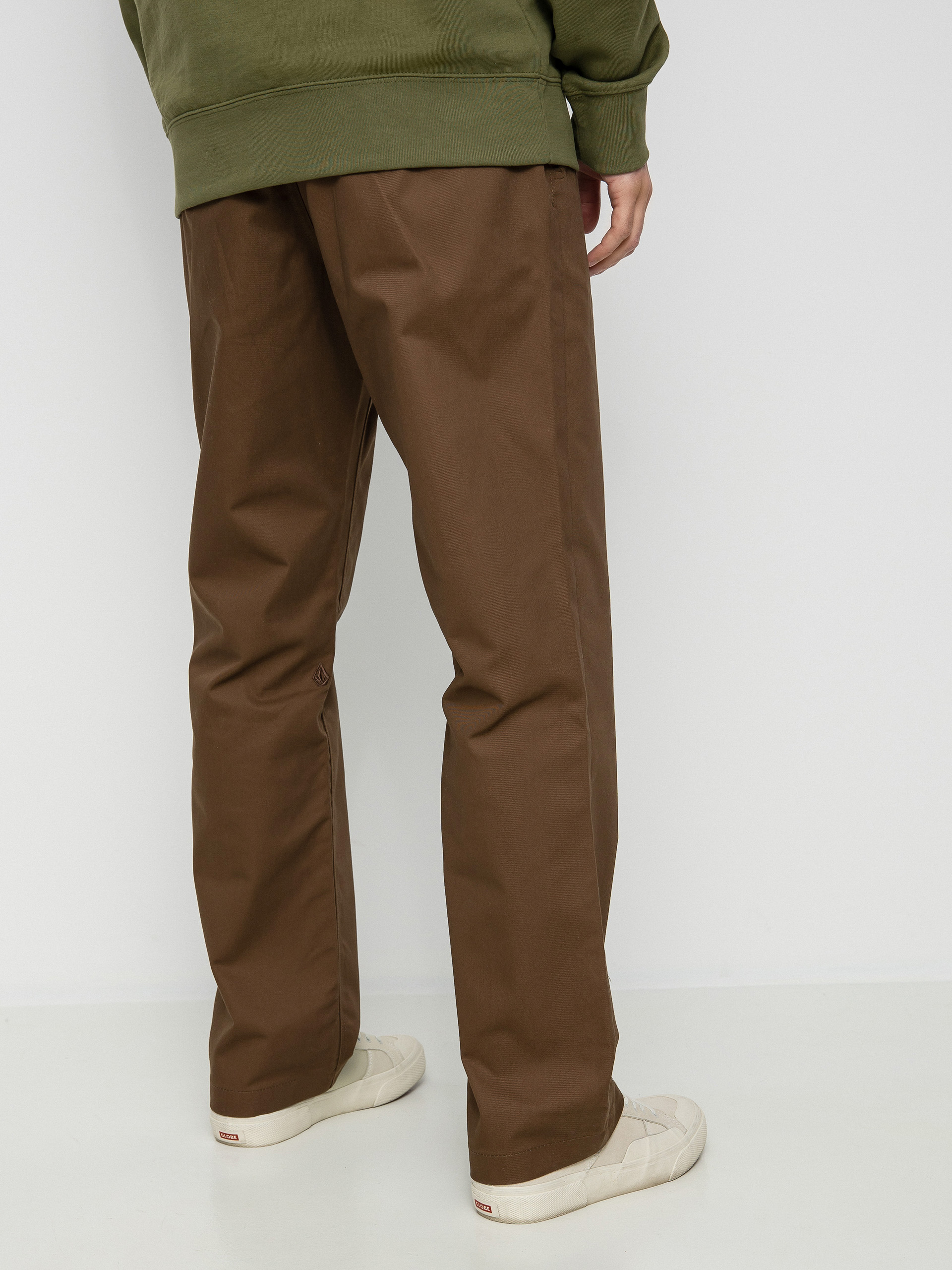 Spodnie Volcom Frickin Skate Chino (dark earth)