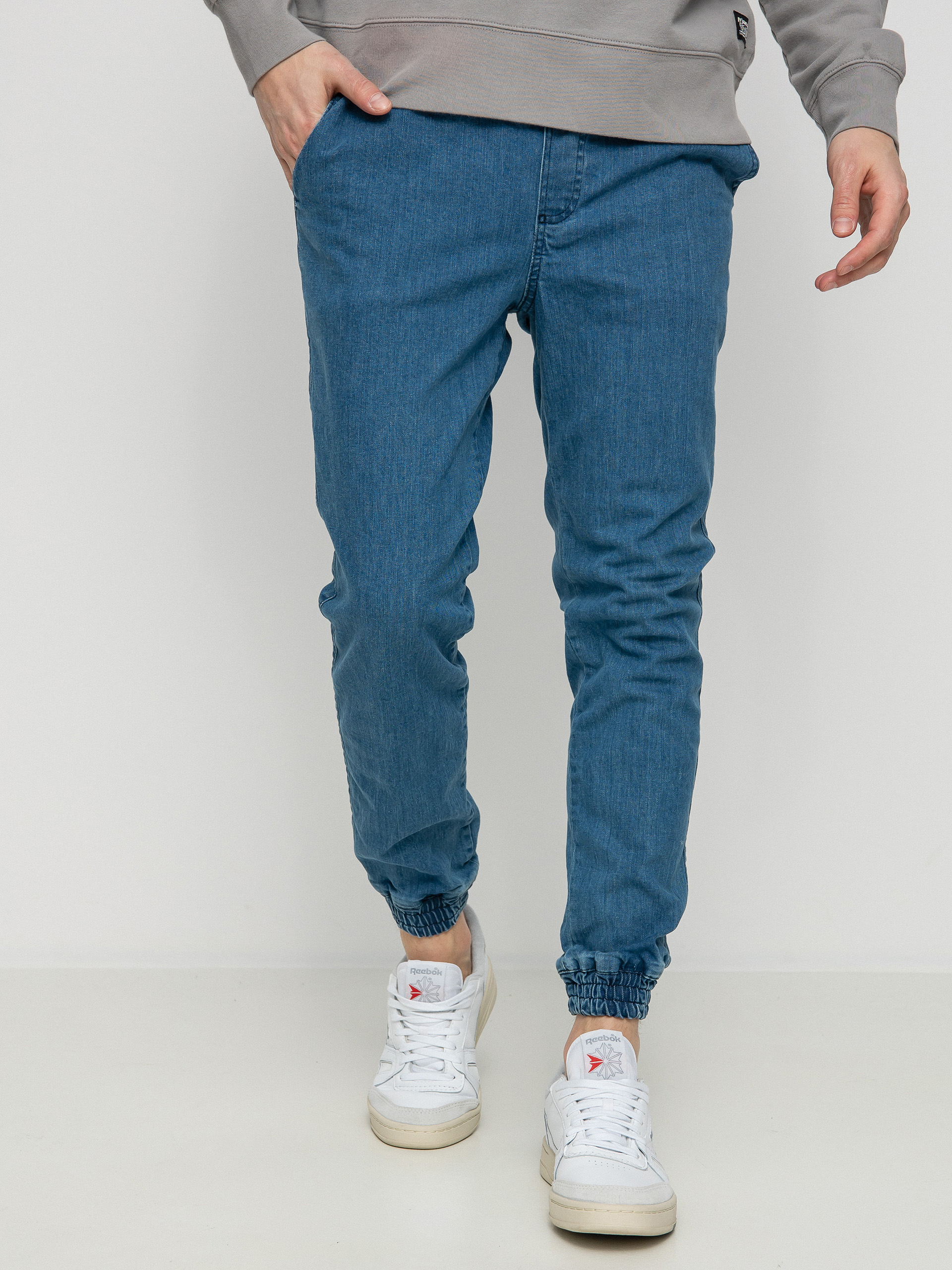 Spodnie Elade Jogger Icon Mini Logo (light blue denim)