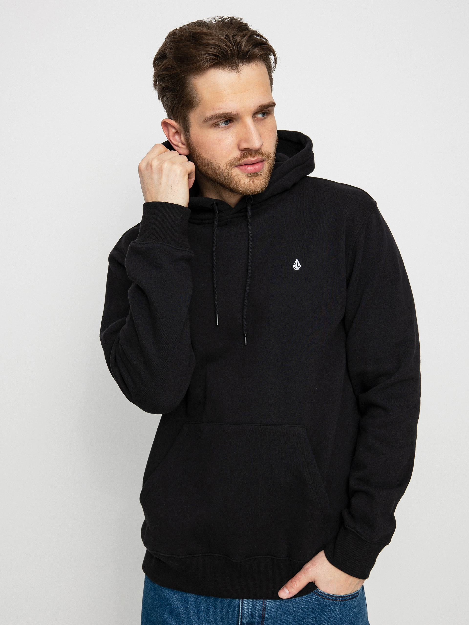 Bluza z kapturem Volcom Single Stone HD (black)