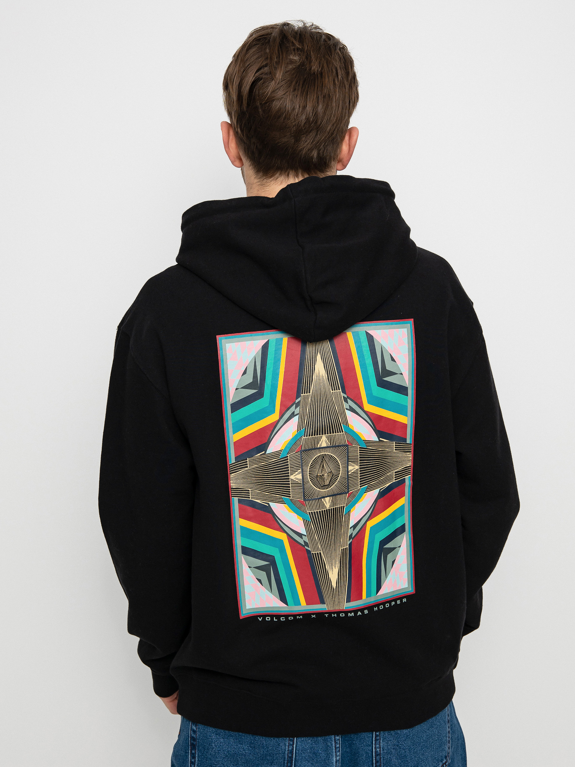 Bluza z kapturem Volcom Thomas Hooper HD (black)