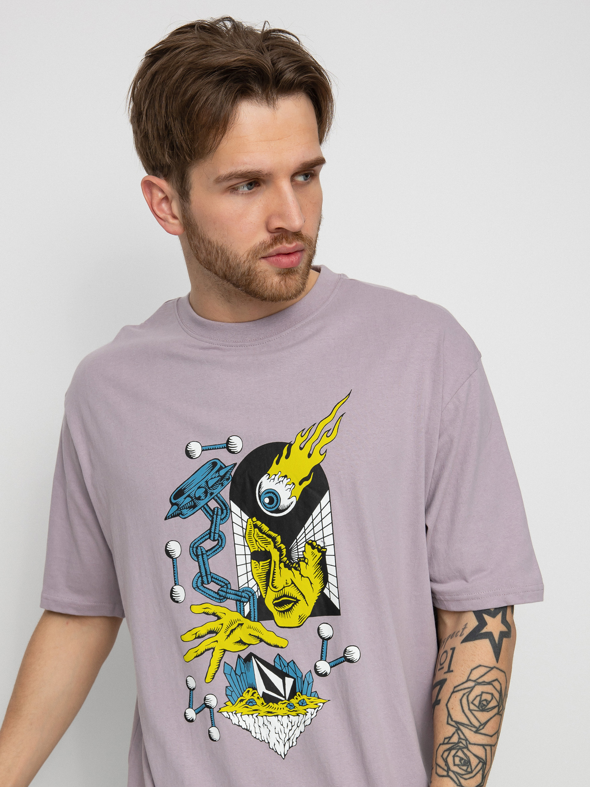 T-shirt Volcom Macro Dose (nirvana)