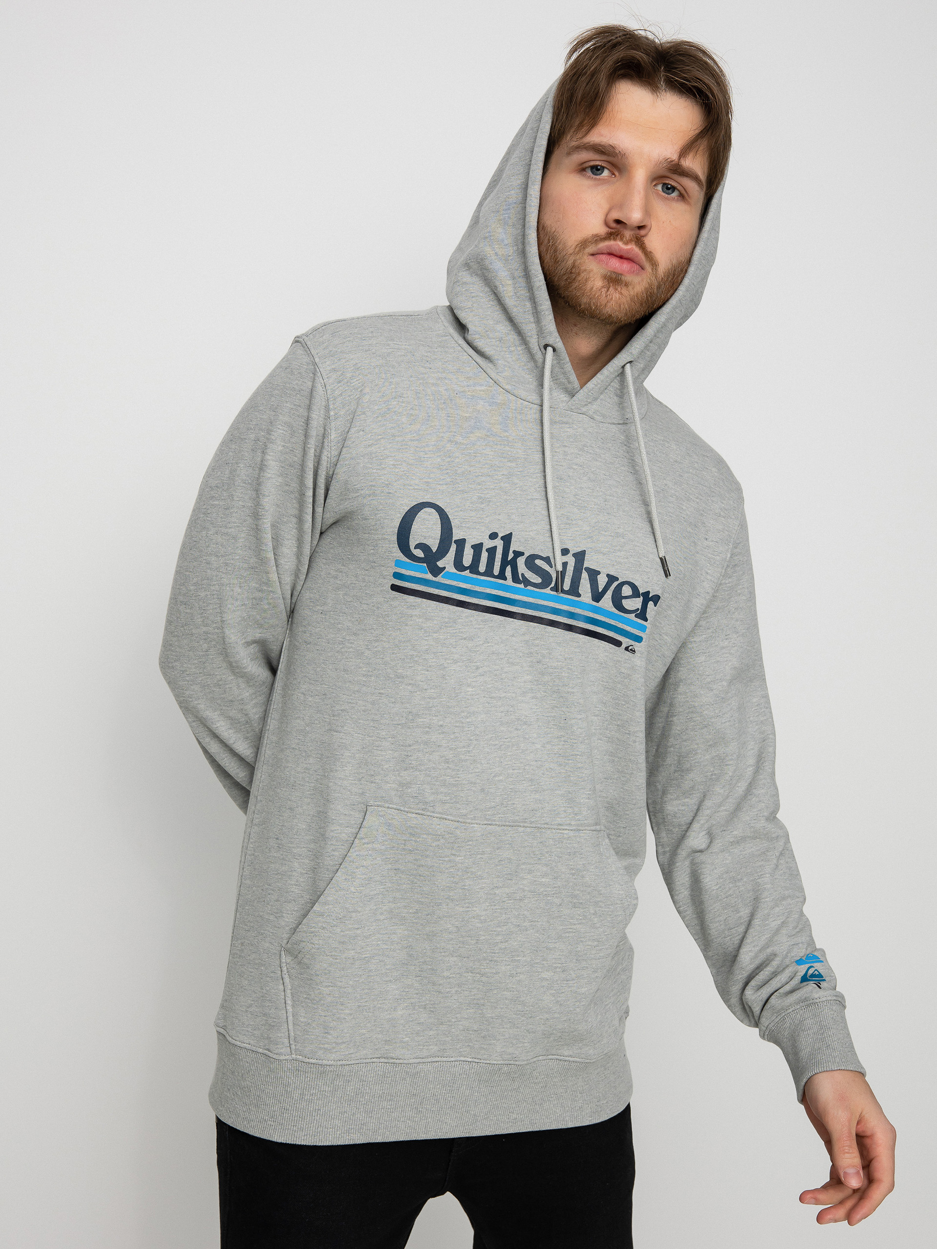 Bluza z kapturem Quiksilver On The Line HD (athletic heather)
