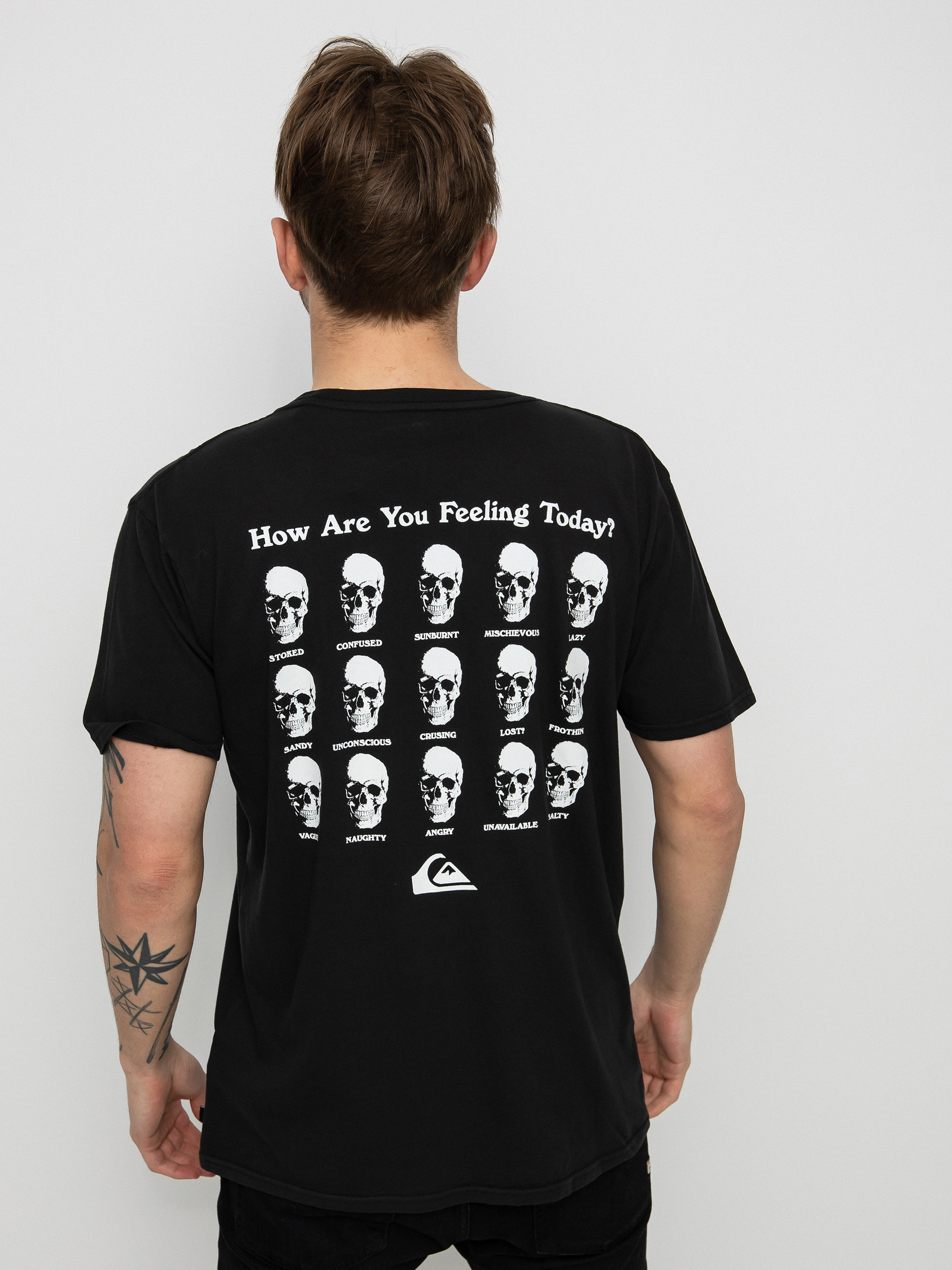 T-shirt Quiksilver How Are You Feeling (black)