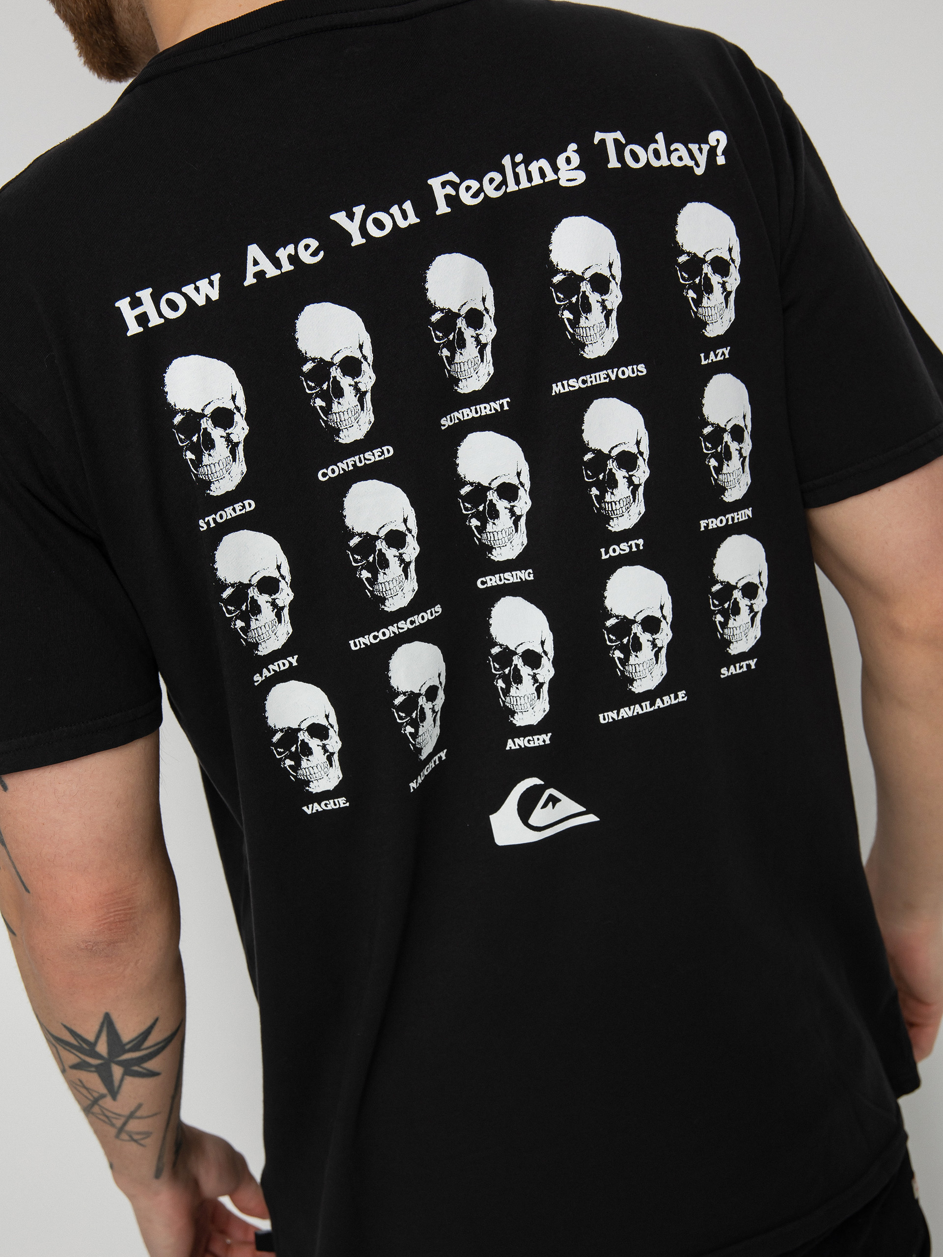T-shirt Quiksilver How Are You Feeling (black)