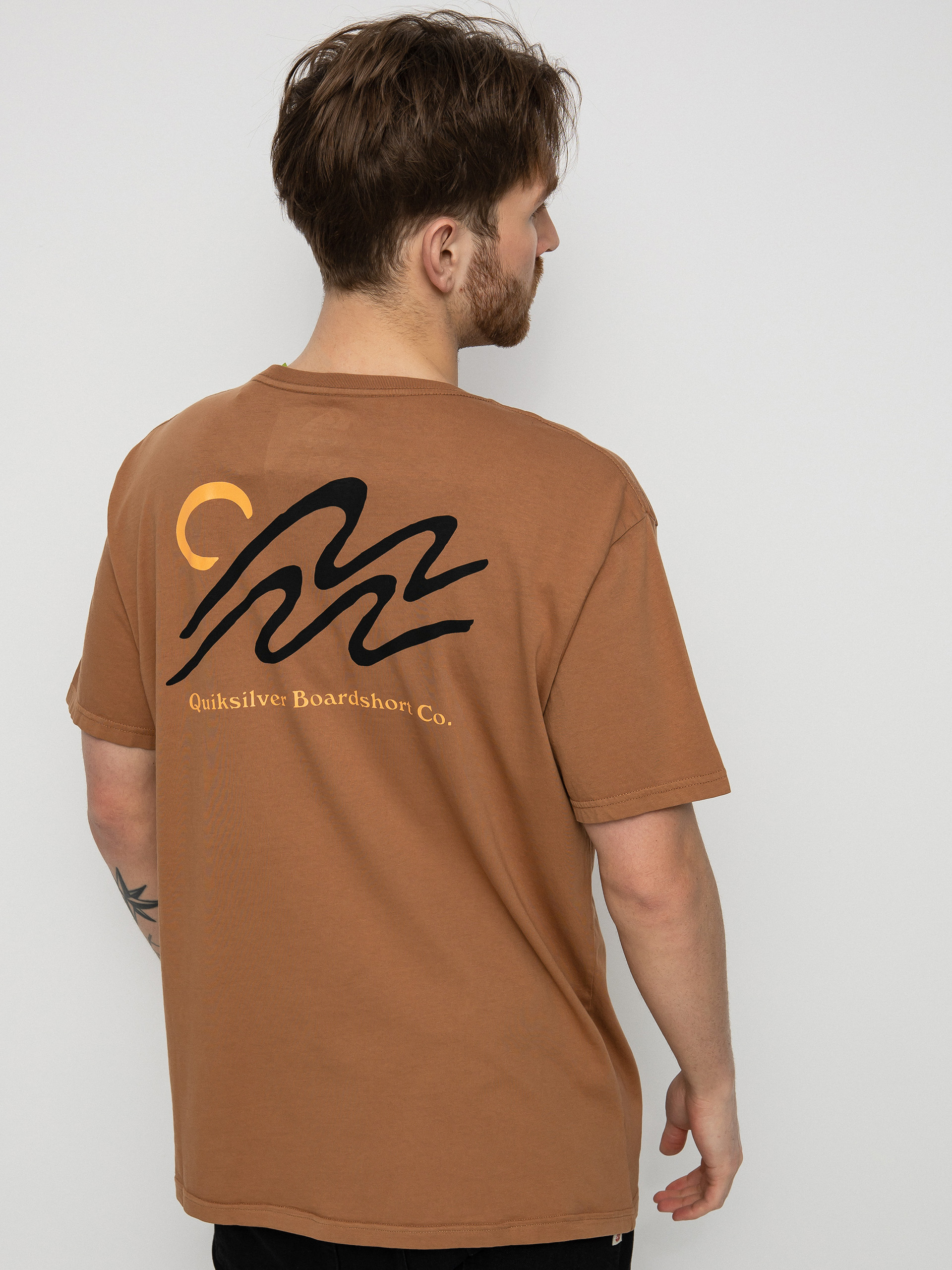 T-shirt Quiksilver Slow Mover (chipmunk)
