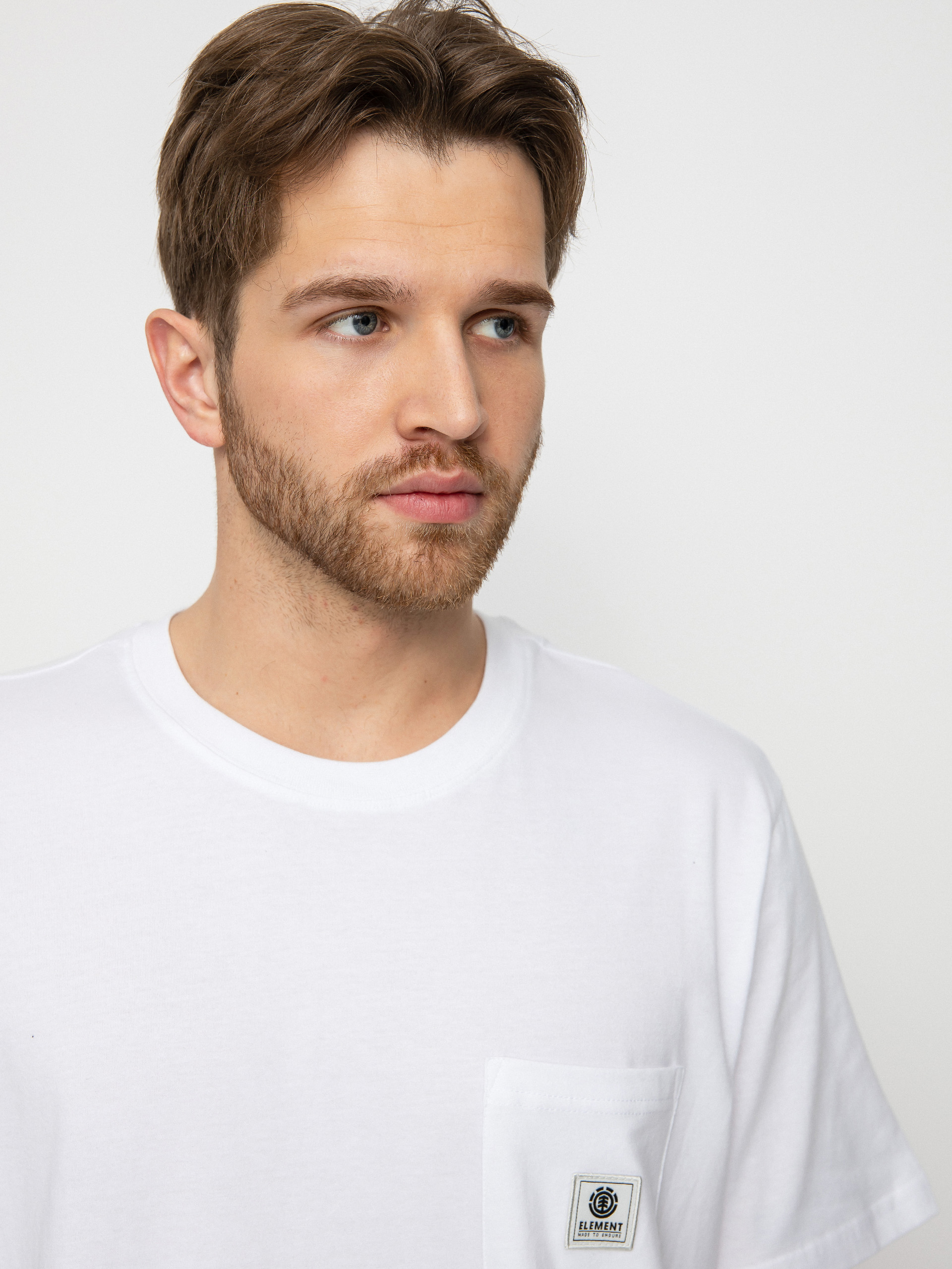 T-shirt Element Basic Pocket Label S (optic white)
