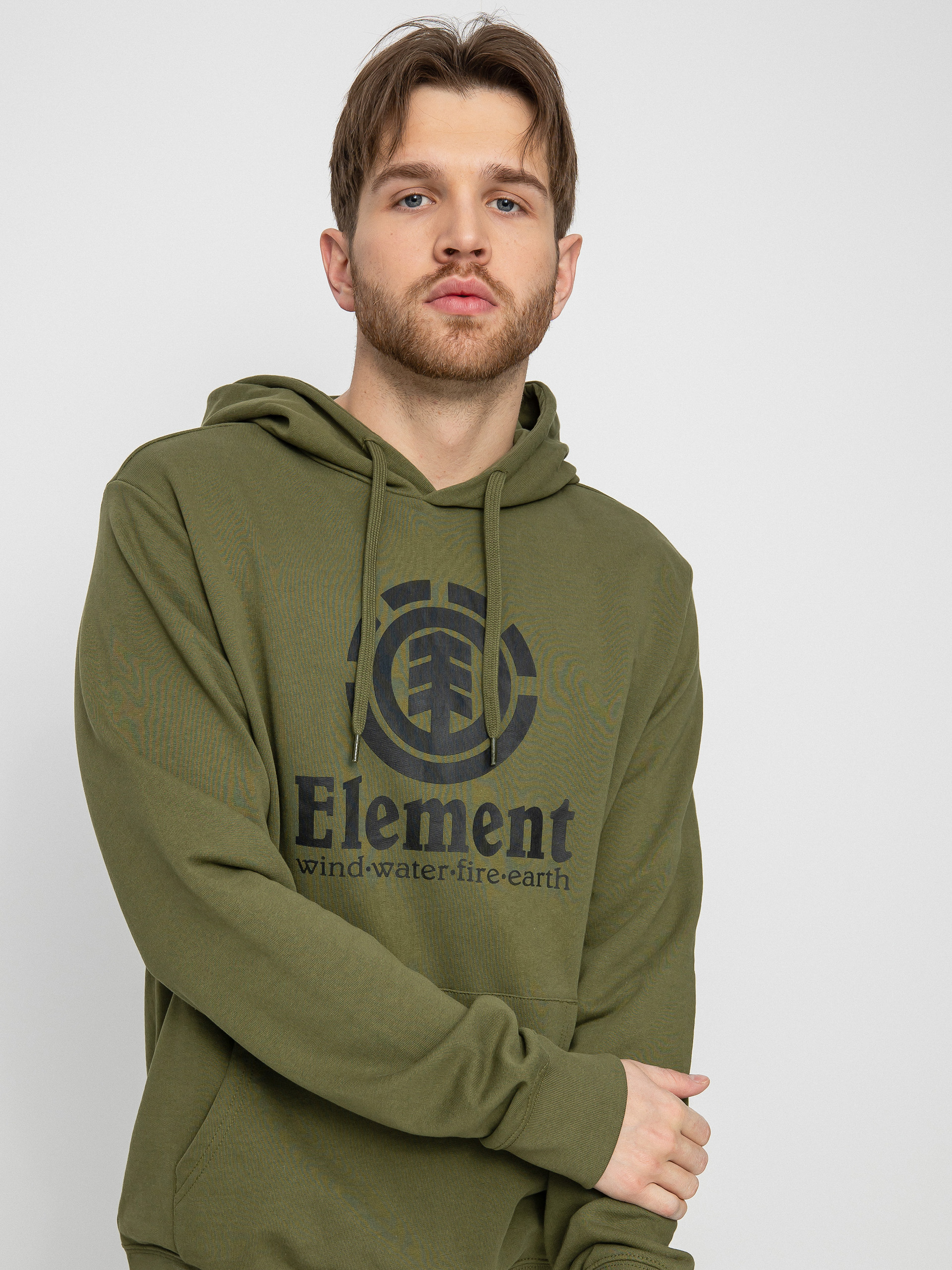 Bluza z kapturem Element Vertical (winter moss)