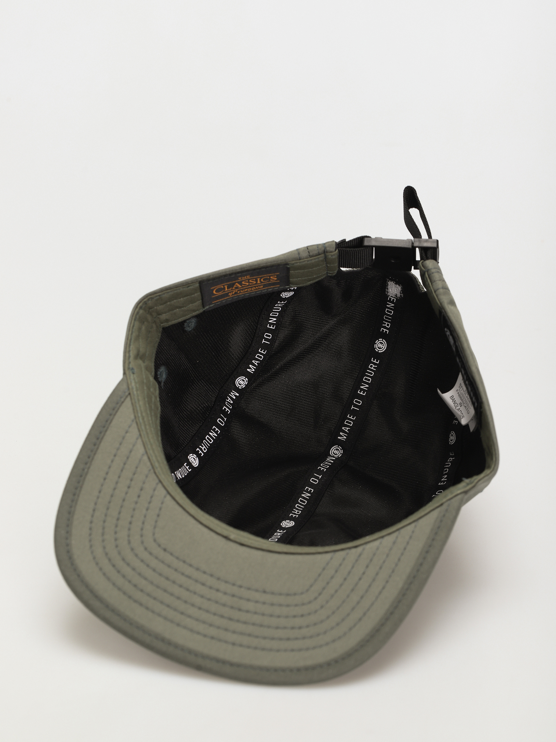 Czapka z daszkiem Element Nook (chinois green)