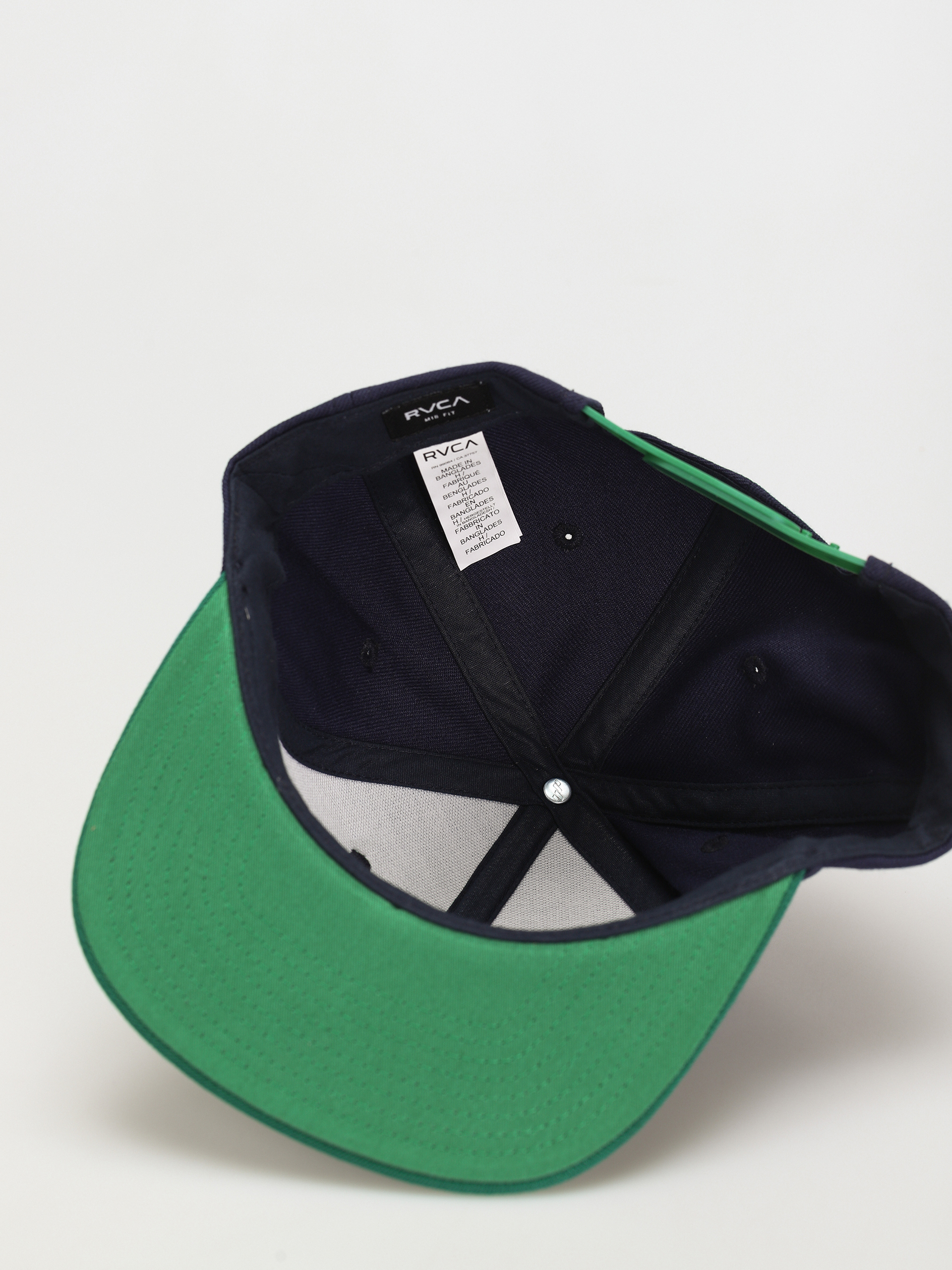 Czapka z daszkiem RVCA Rvca Twill Snapback (navy/green)