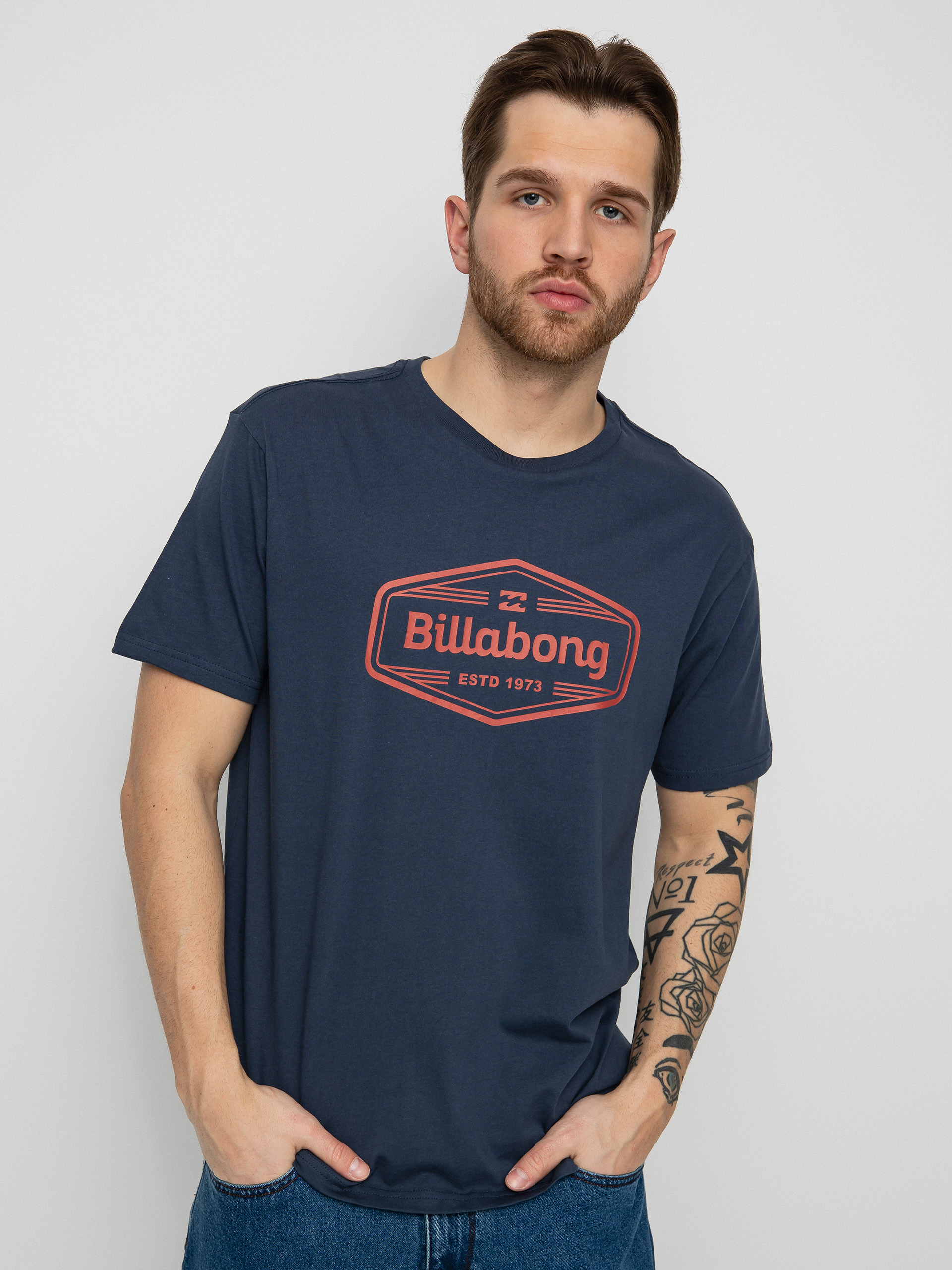 T-shirt Billabong Trademark (denim)
