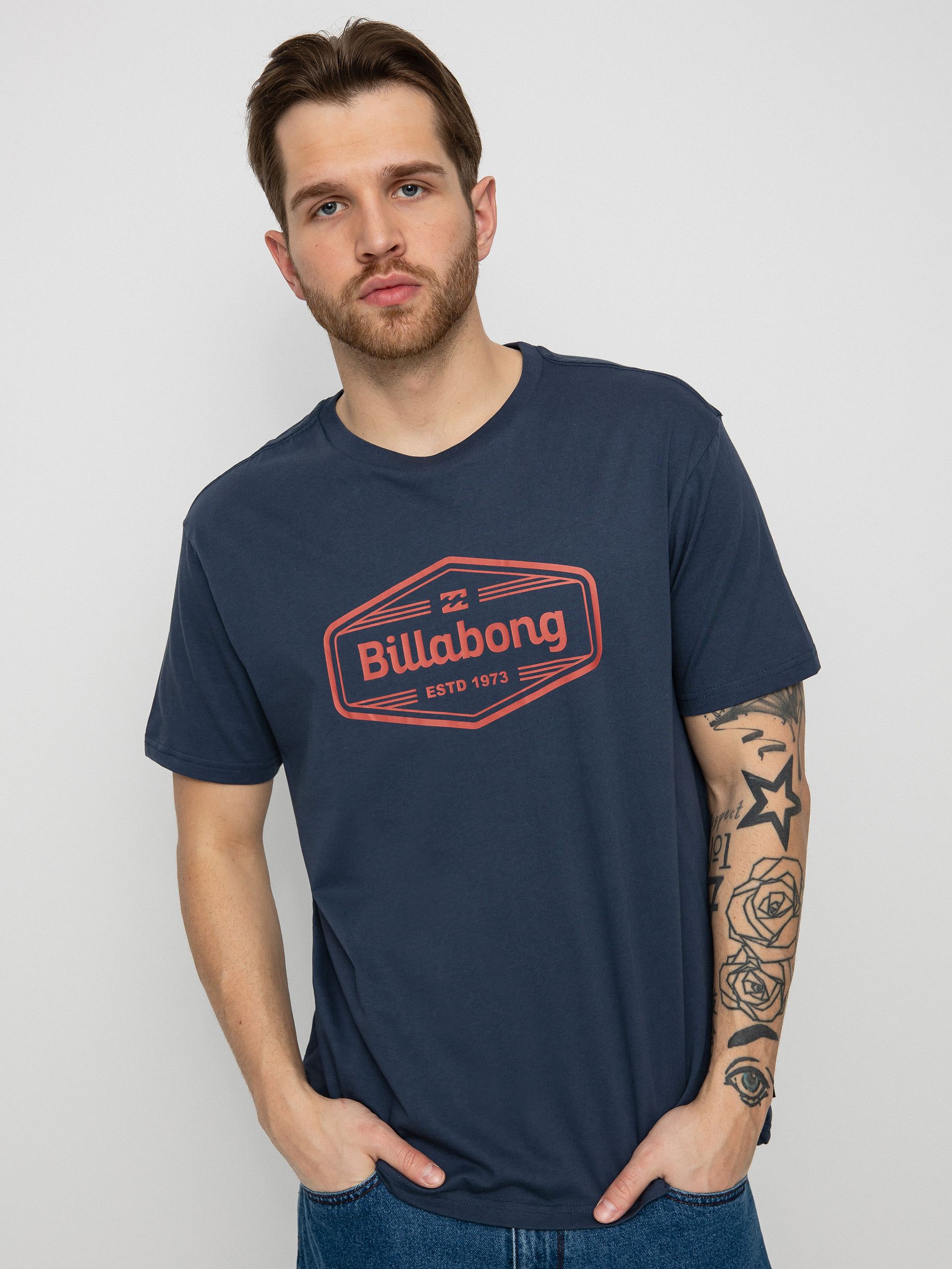 T-shirt Billabong Trademark (denim)