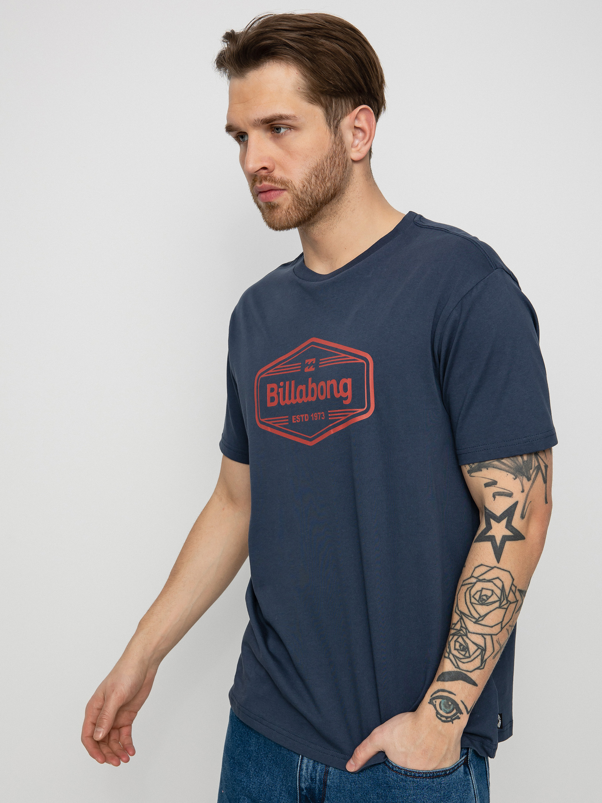 T-shirt Billabong Trademark (denim)