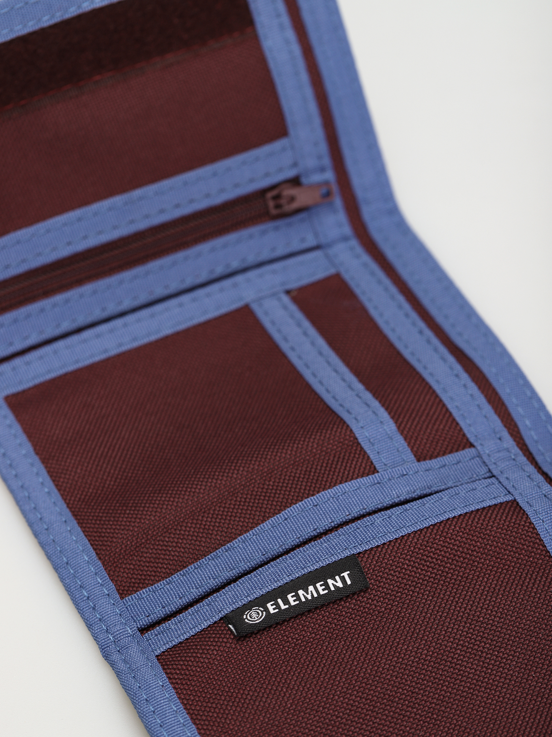 Portfel Element Elemental (burgundy/blue)
