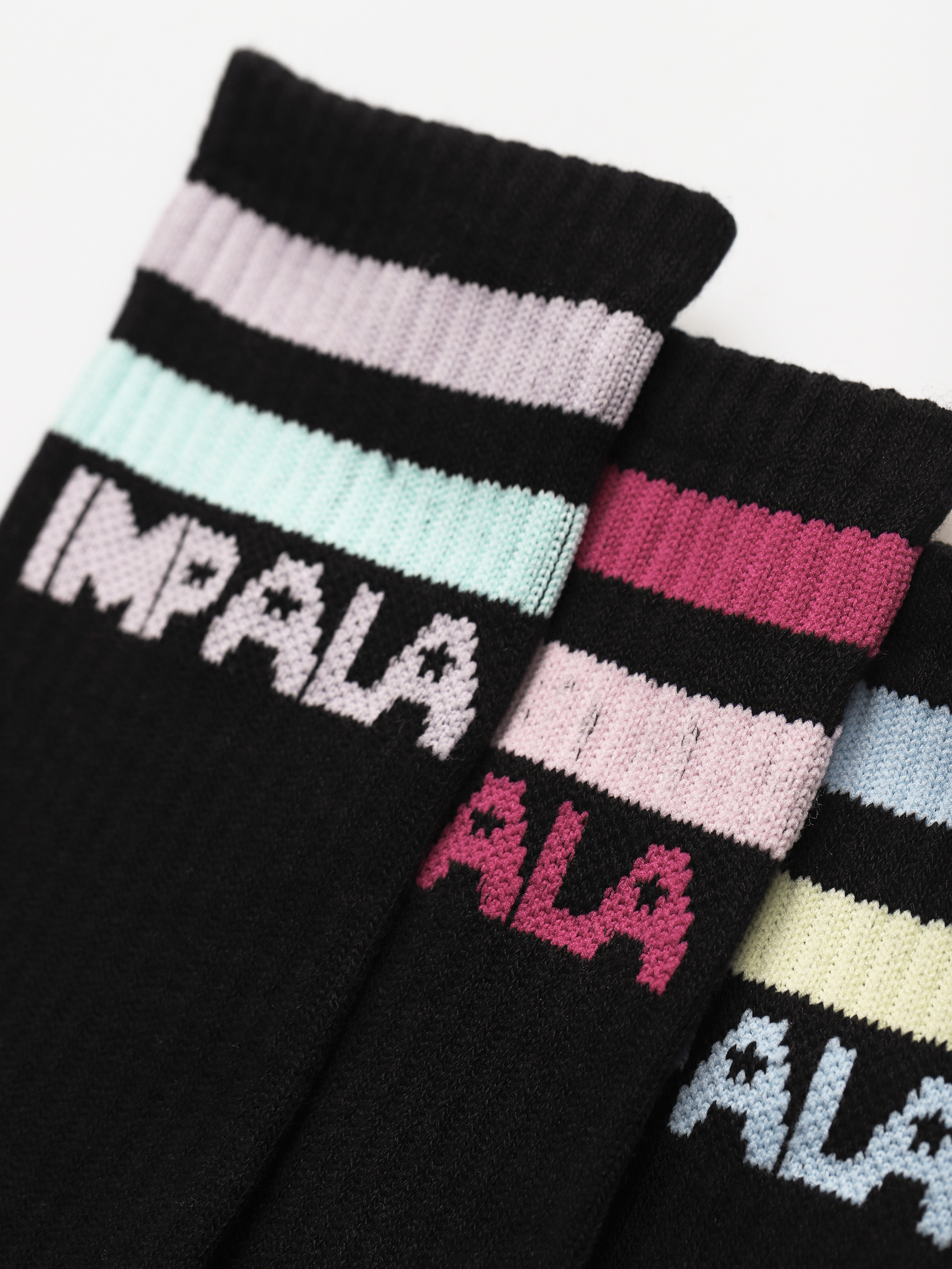 Skarpetki Impala Stripe Sock 3Pk Wmn (black)