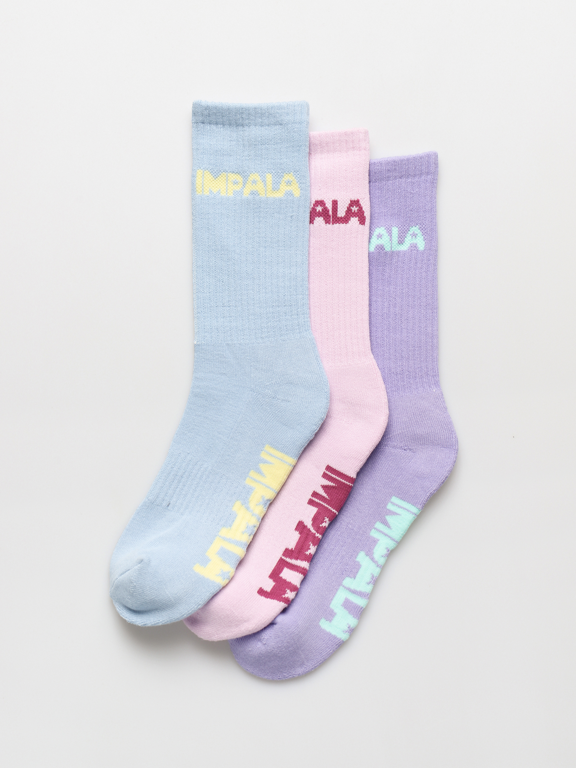 Skarpetki Impala Skate Sock 3Pk Wmn (pastel)