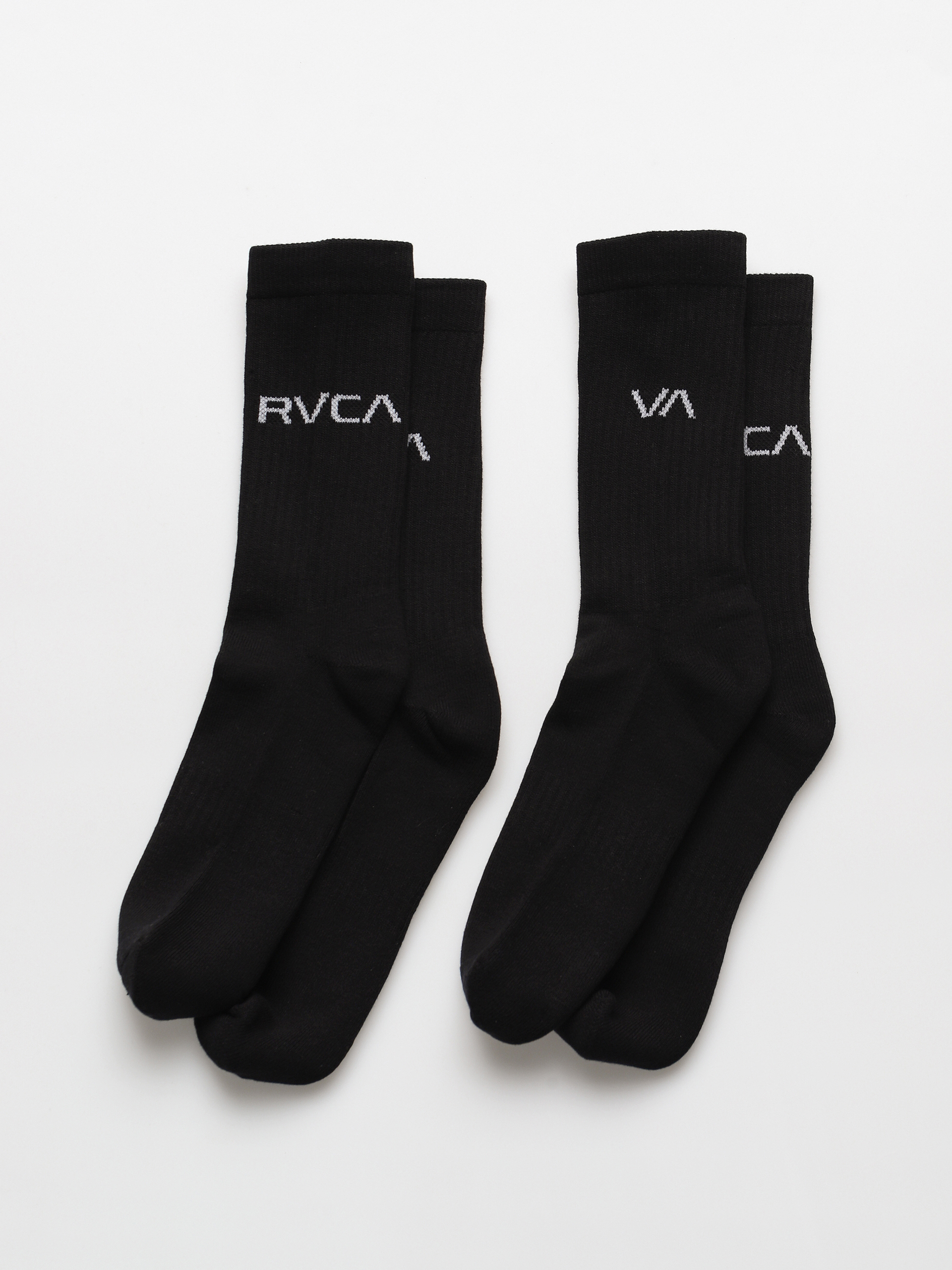 Skarpetki RVCA 2Pk Basic Logo Crew (black)