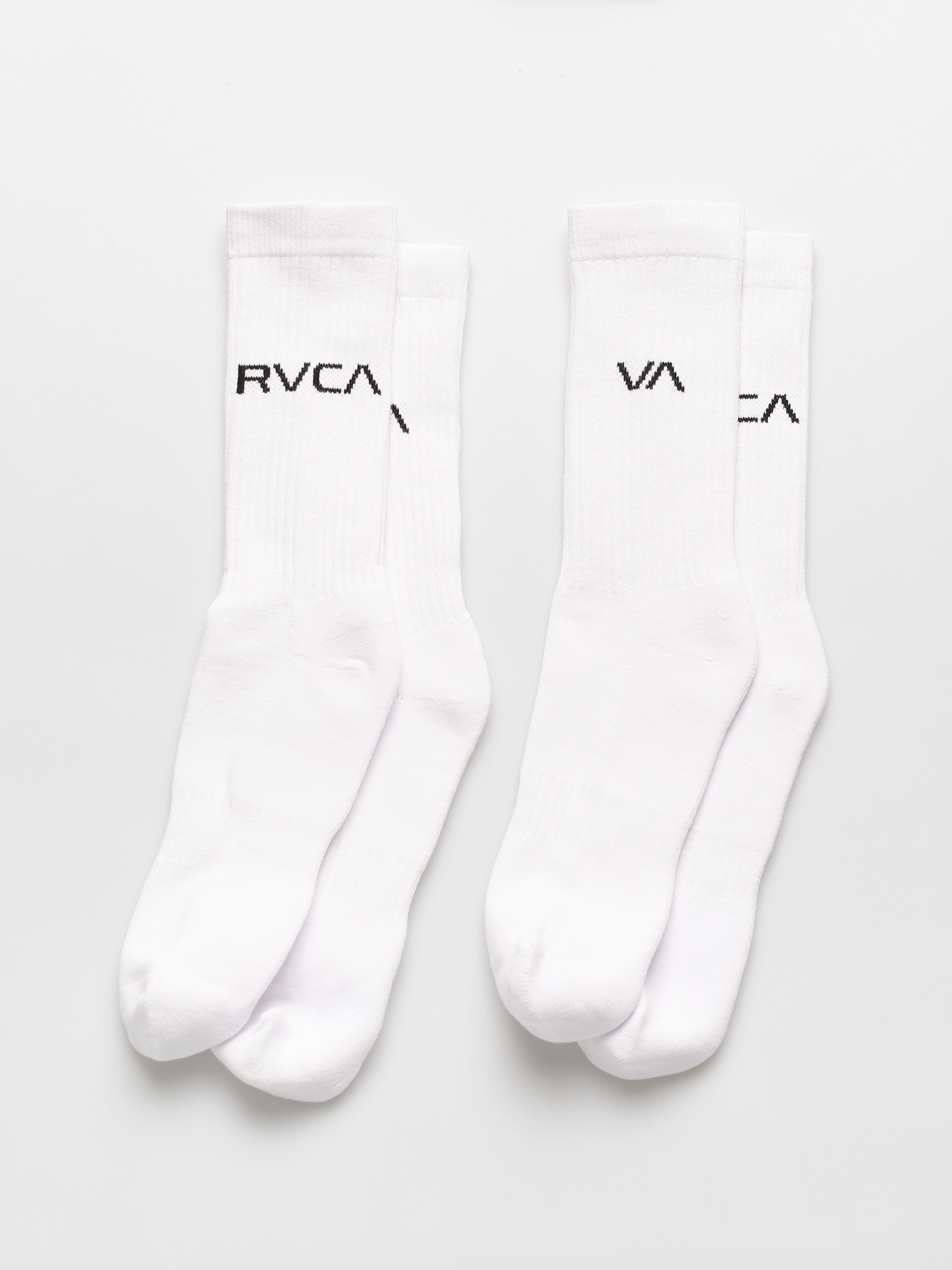 Skarpetki RVCA 2Pk Basic Logo Crew (white)