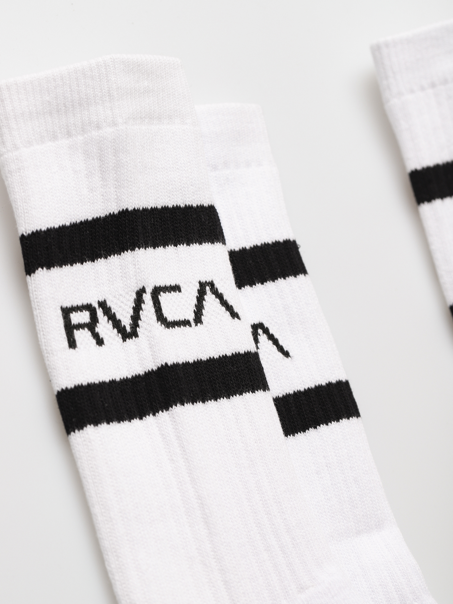 Skarpetki RVCA 2 Pk Striped Crew (white)