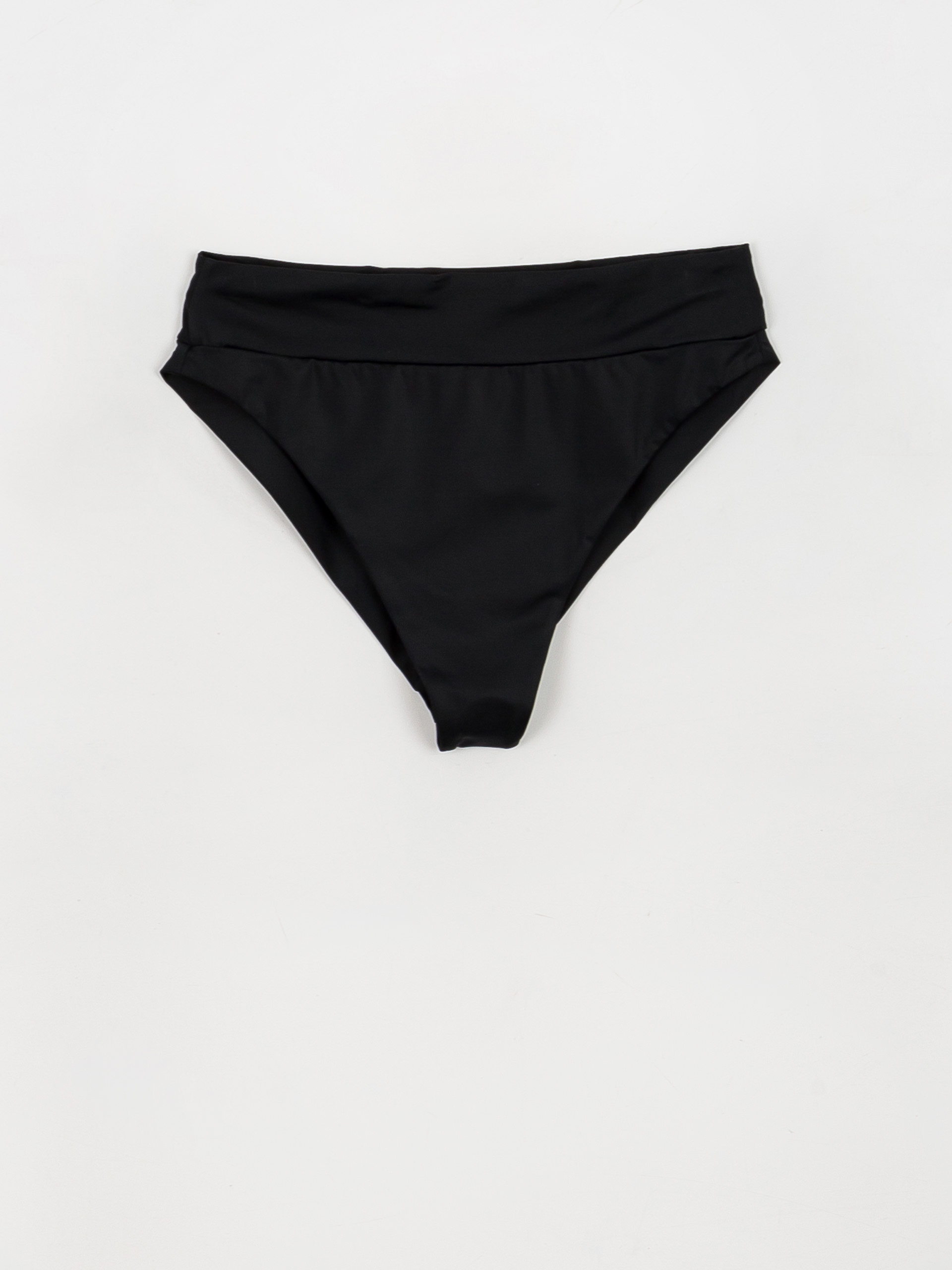 Dół od bikini RVCA Solid High Rise Wmn (black)