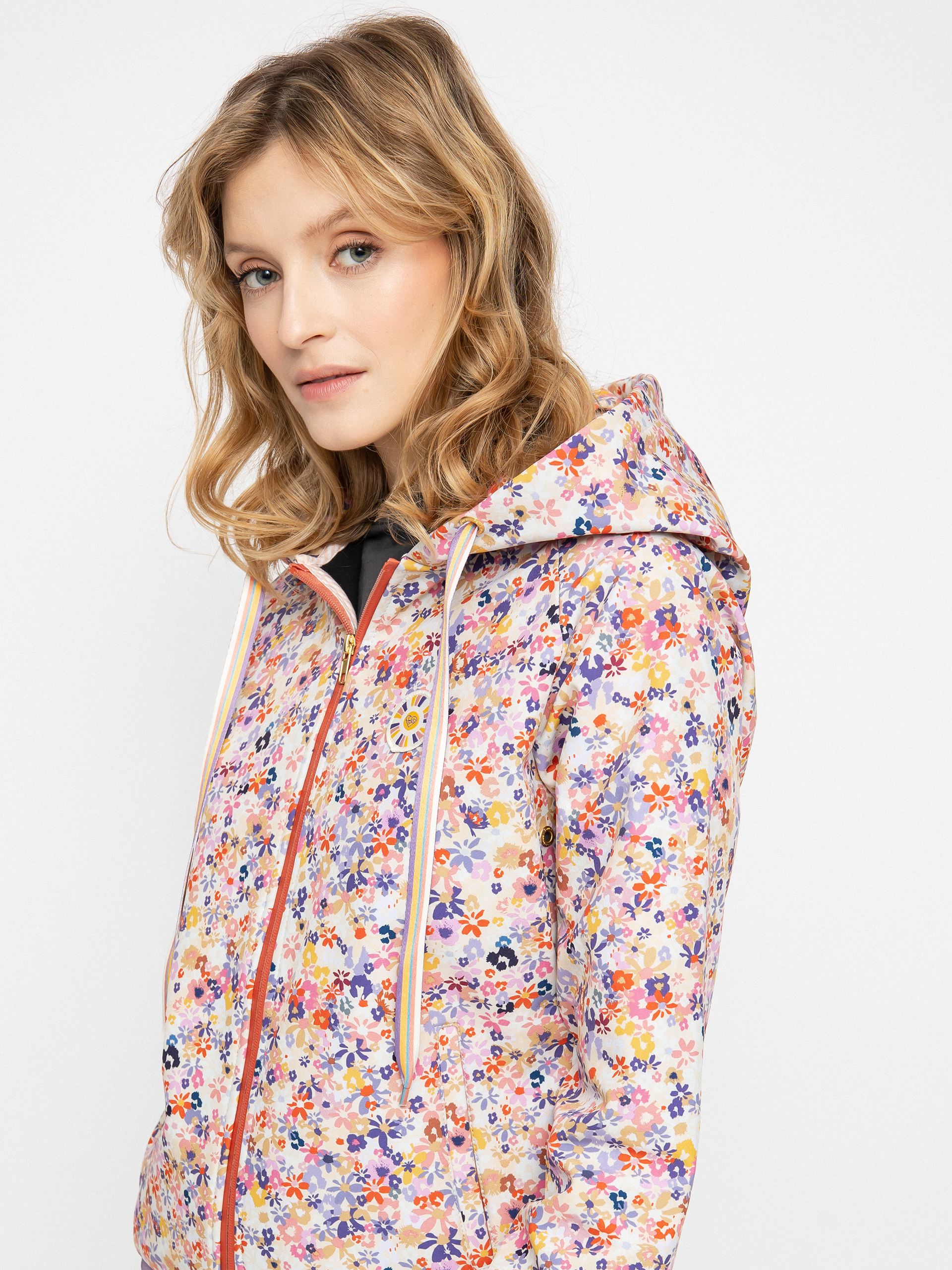 Bluza z kapturem Femi Stories Wave ZHD Wmn (hmdw)