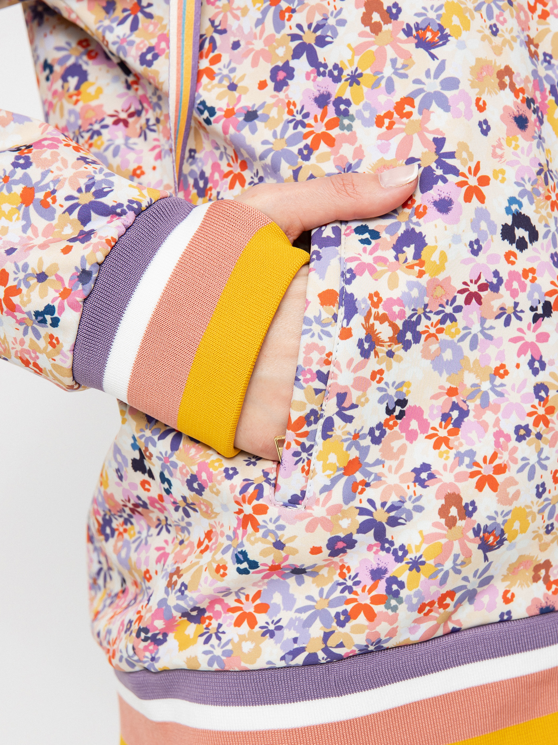 Bluza z kapturem Femi Stories Wave ZHD Wmn (hmdw)