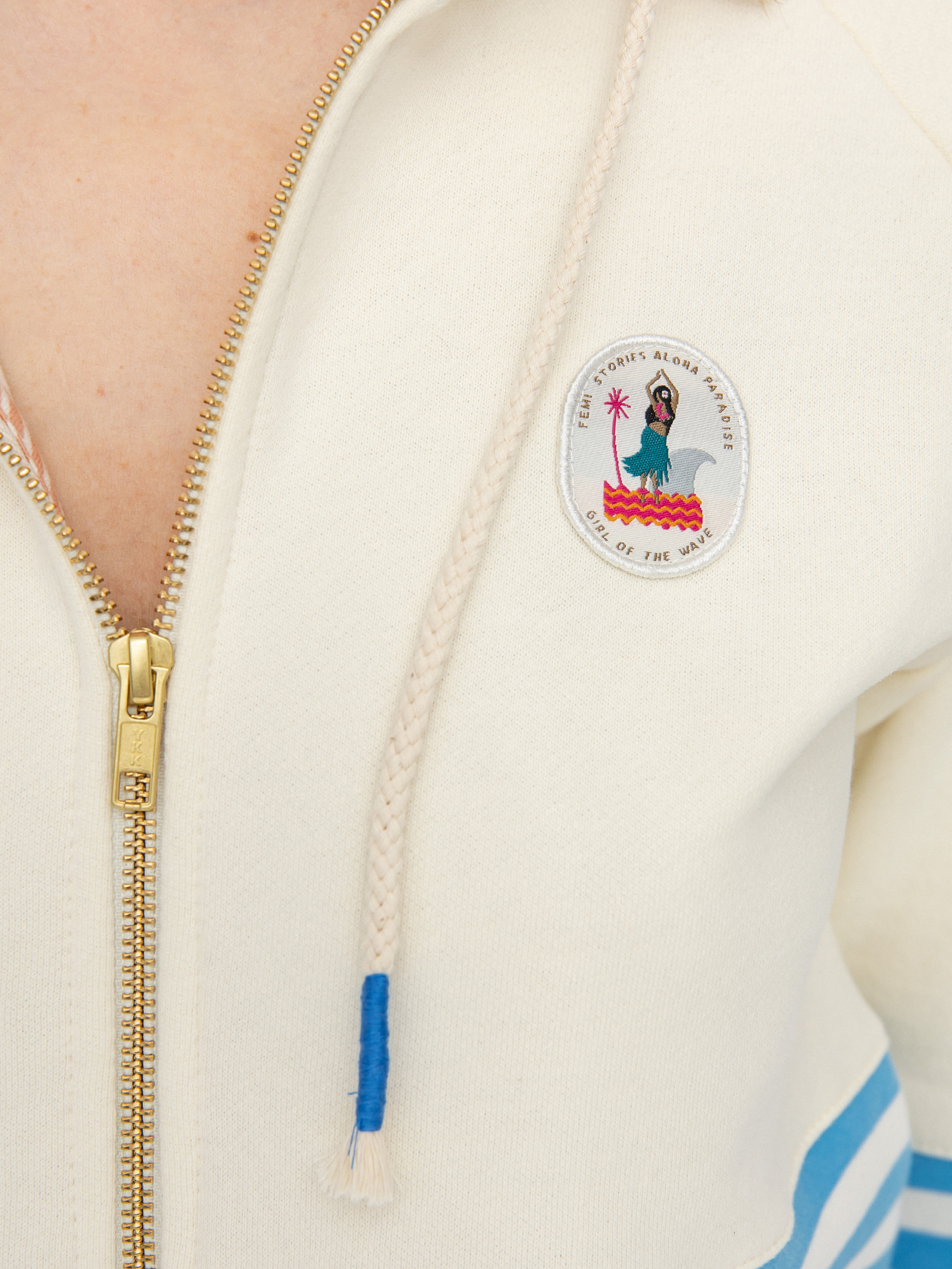 Bluza z kapturem Femi Stories Tito ZHD Wmn (bes)