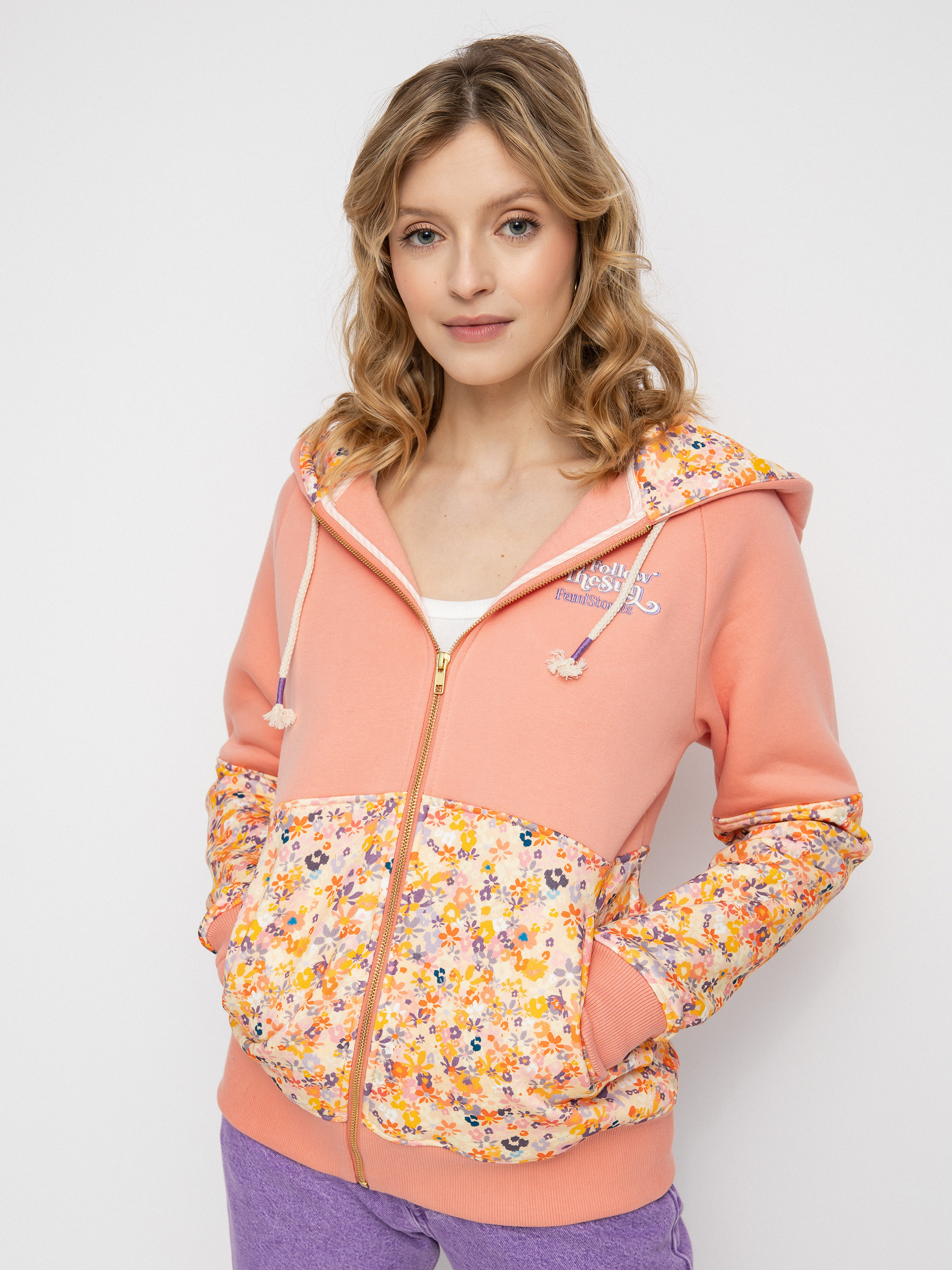 Bluza z kapturem Femi Stories Tito ZHD Wmn (hmdw)