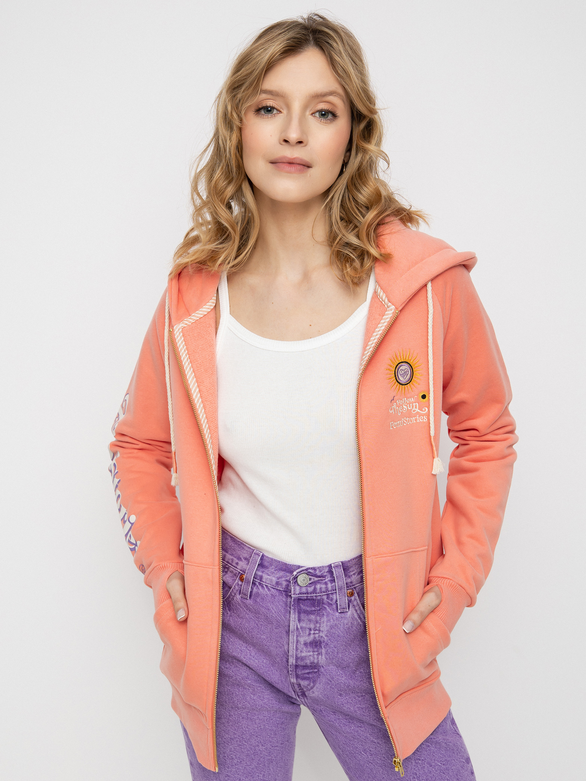 Bluza z kapturem Femi Stories Harun ZHD Wmn (pch)