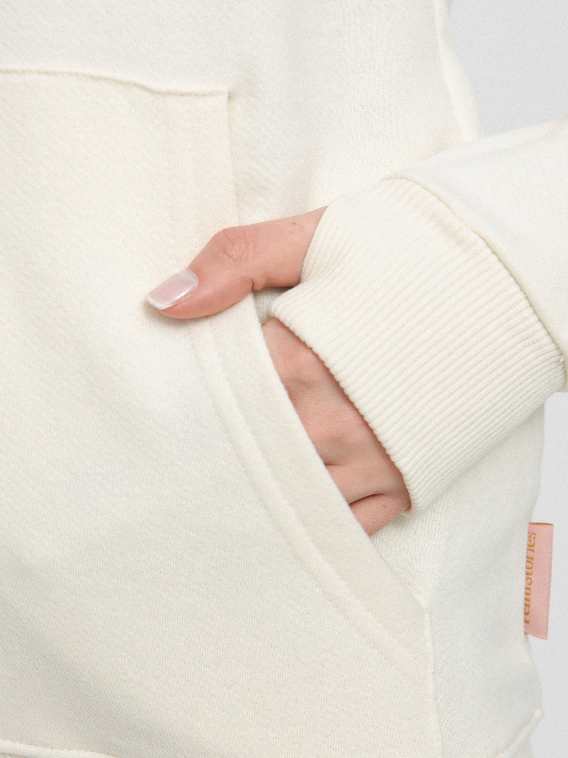 Bluza z kapturem Femi Stories Bloom ZHD Wmn (ecr)