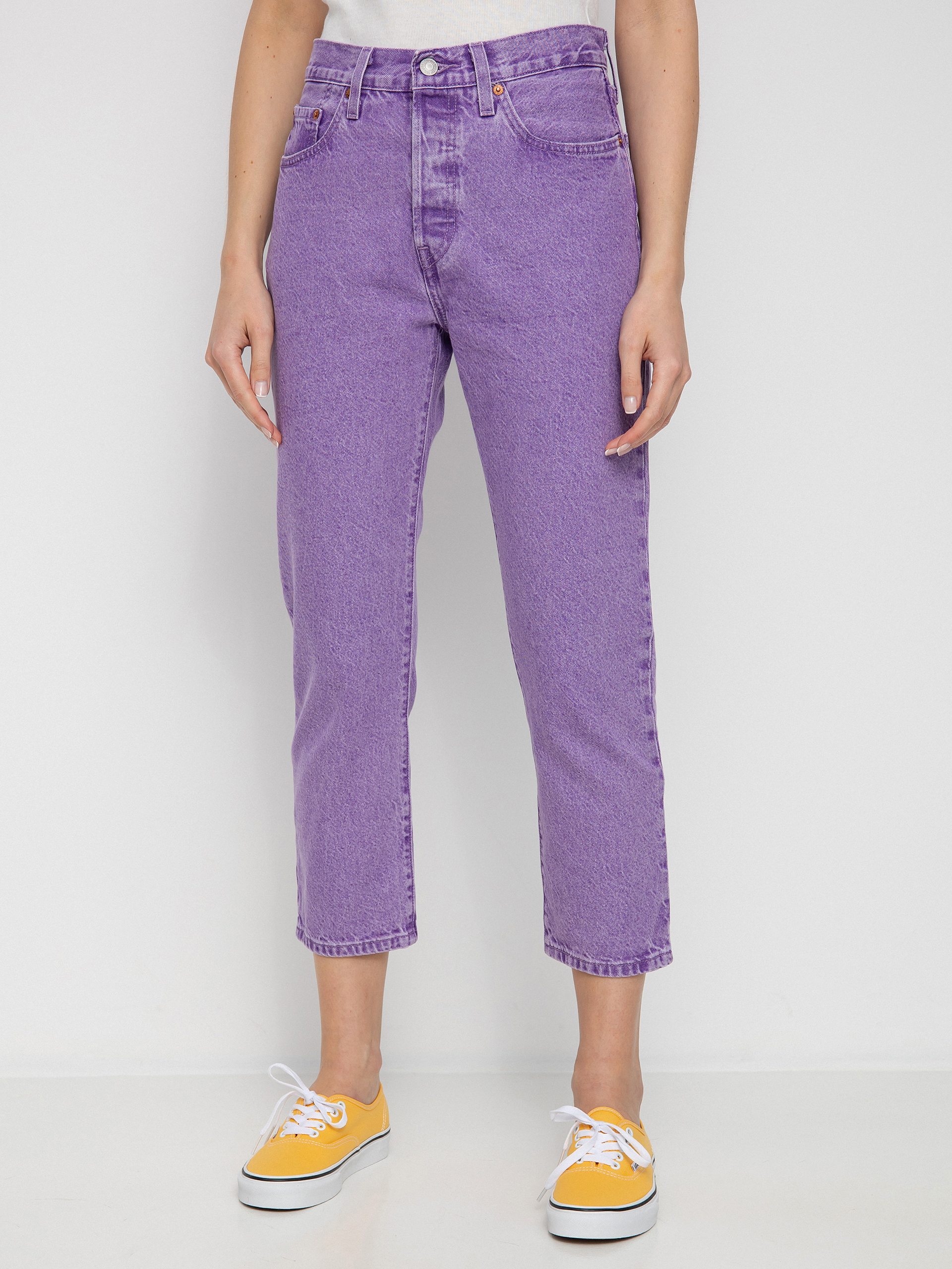 Spodnie Levi's® 501 Crop Wmn (botanical lavender)