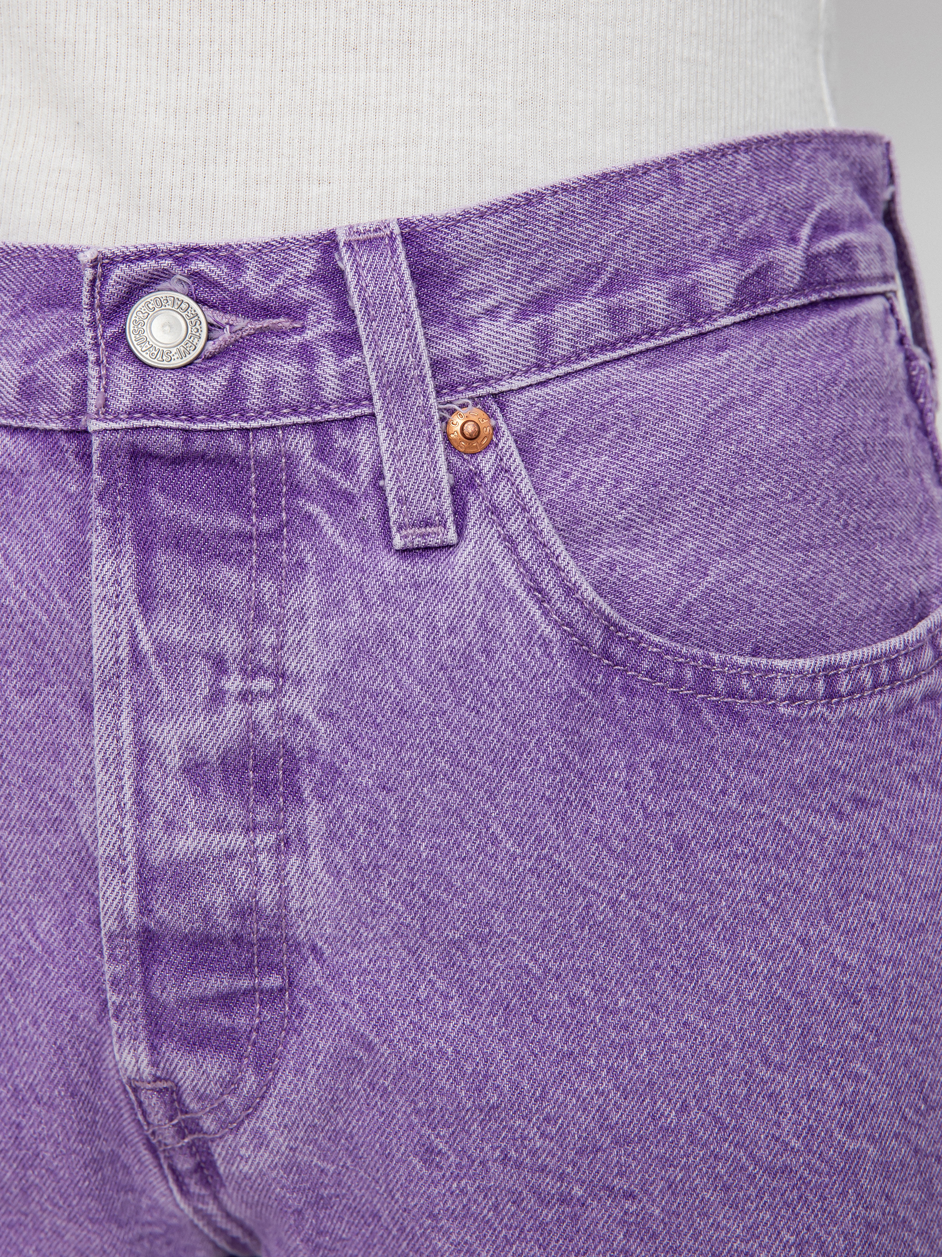 Spodnie Levi's® 501 Crop Wmn (botanical lavender)