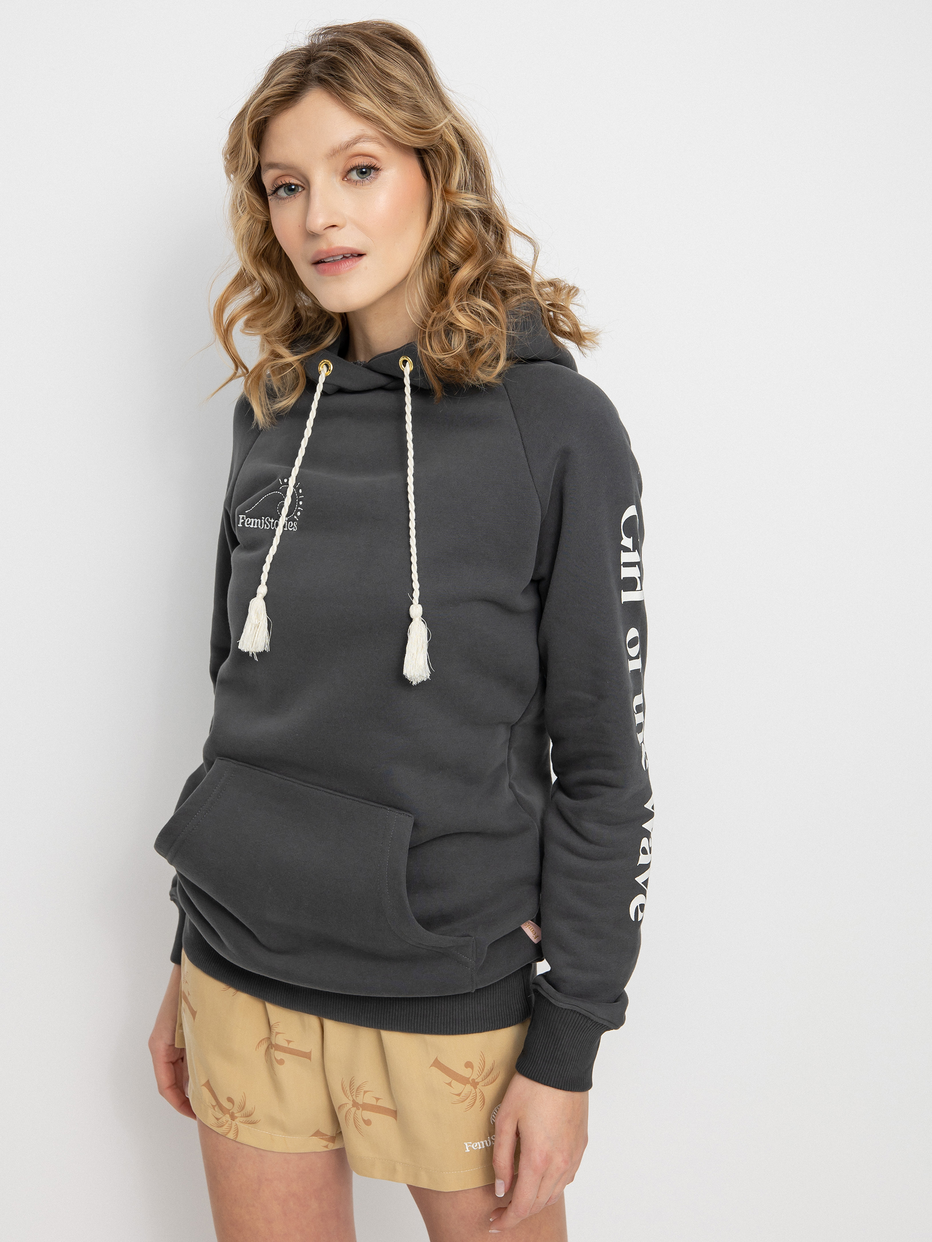 Bluza z kapturem Femi Stories Till HD Wmn (grf)