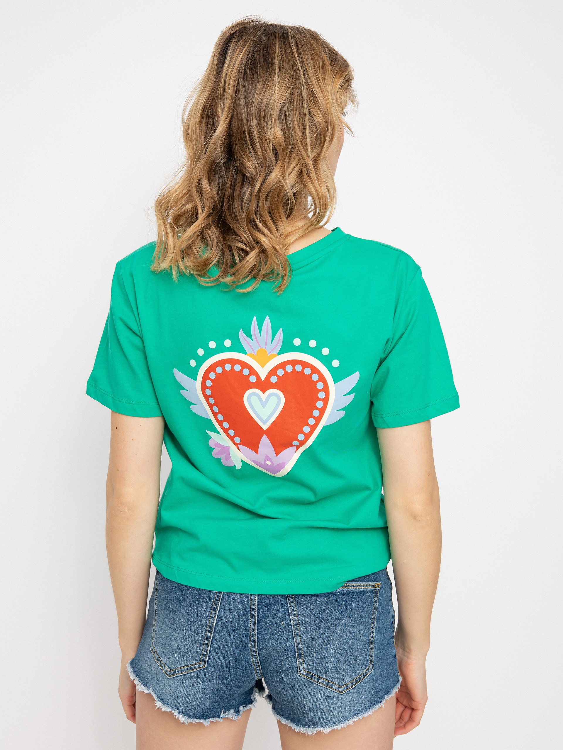 T-shirt Femi Stories Manuel Wmn (grn)