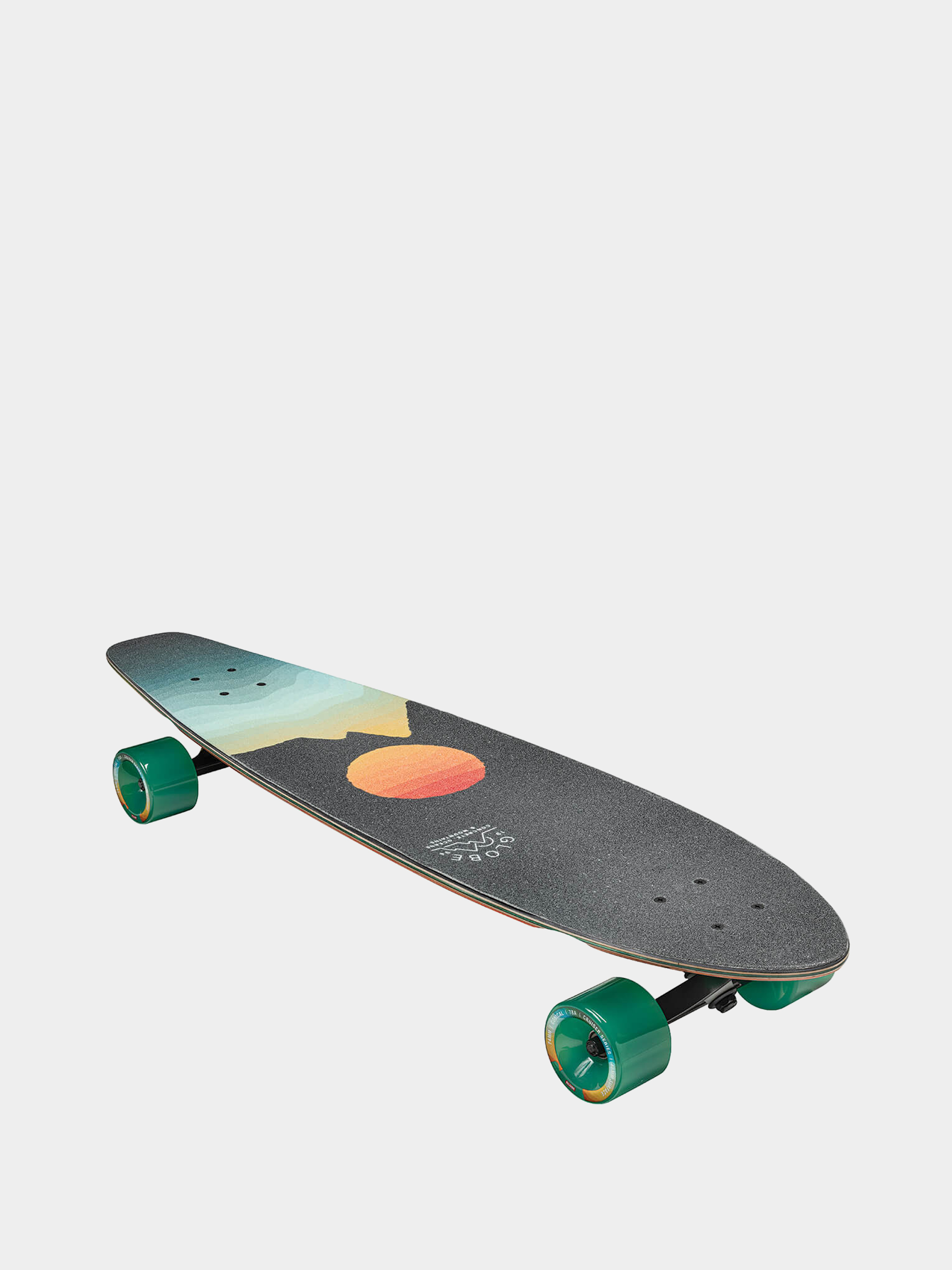 Longboard Globe Arcadia (black maple/chromeset)