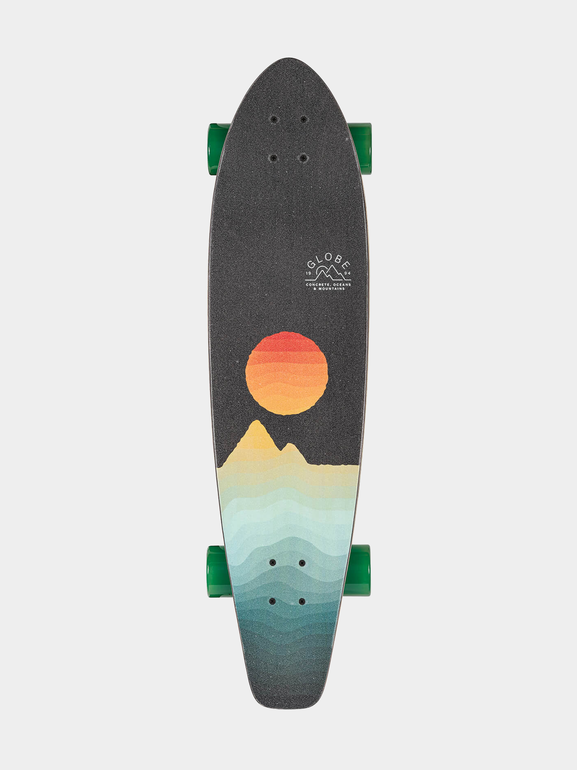 Longboard Globe Arcadia (black maple/chromeset)