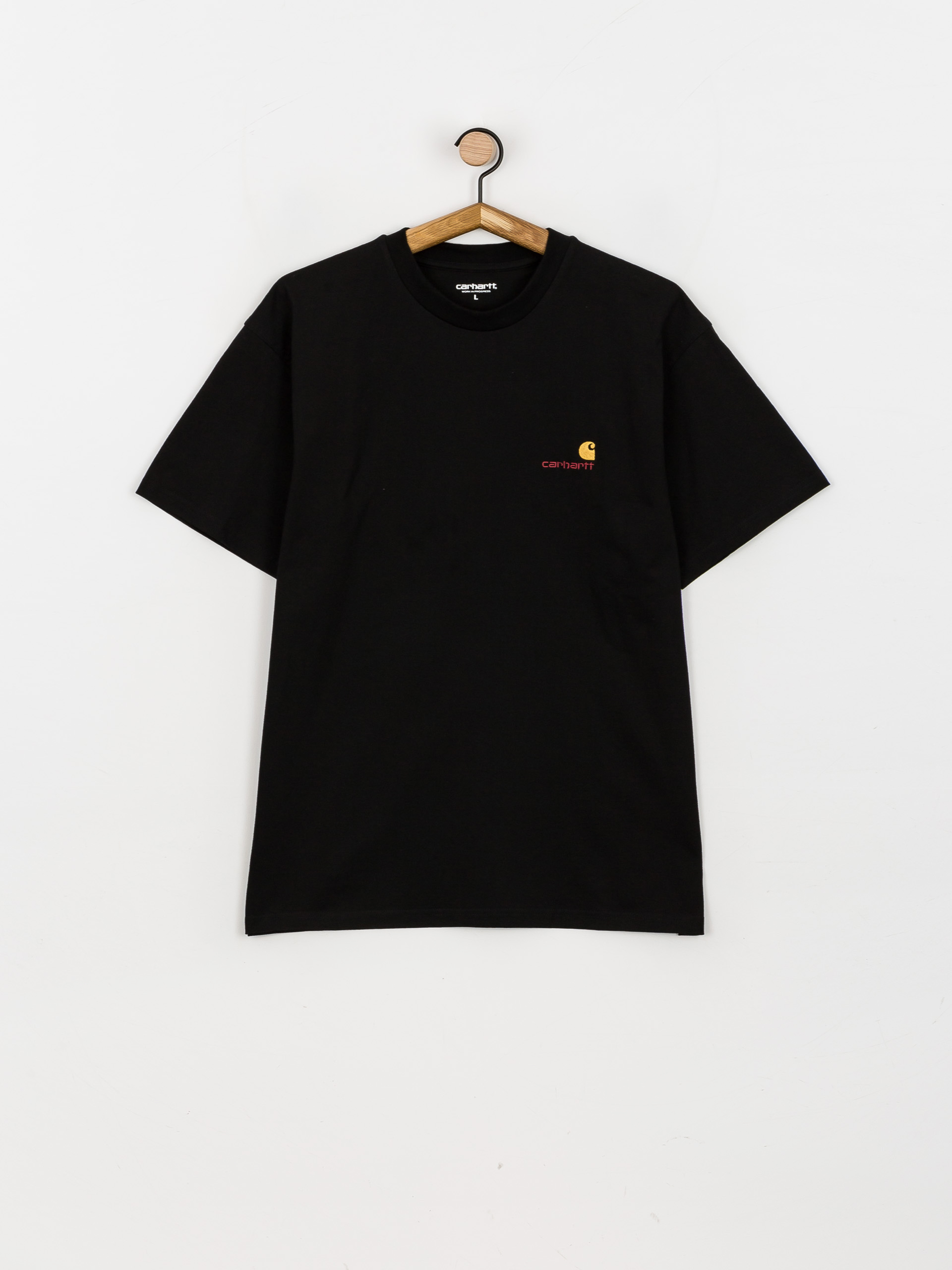 T-shirt Carhartt WIP American Script (black)