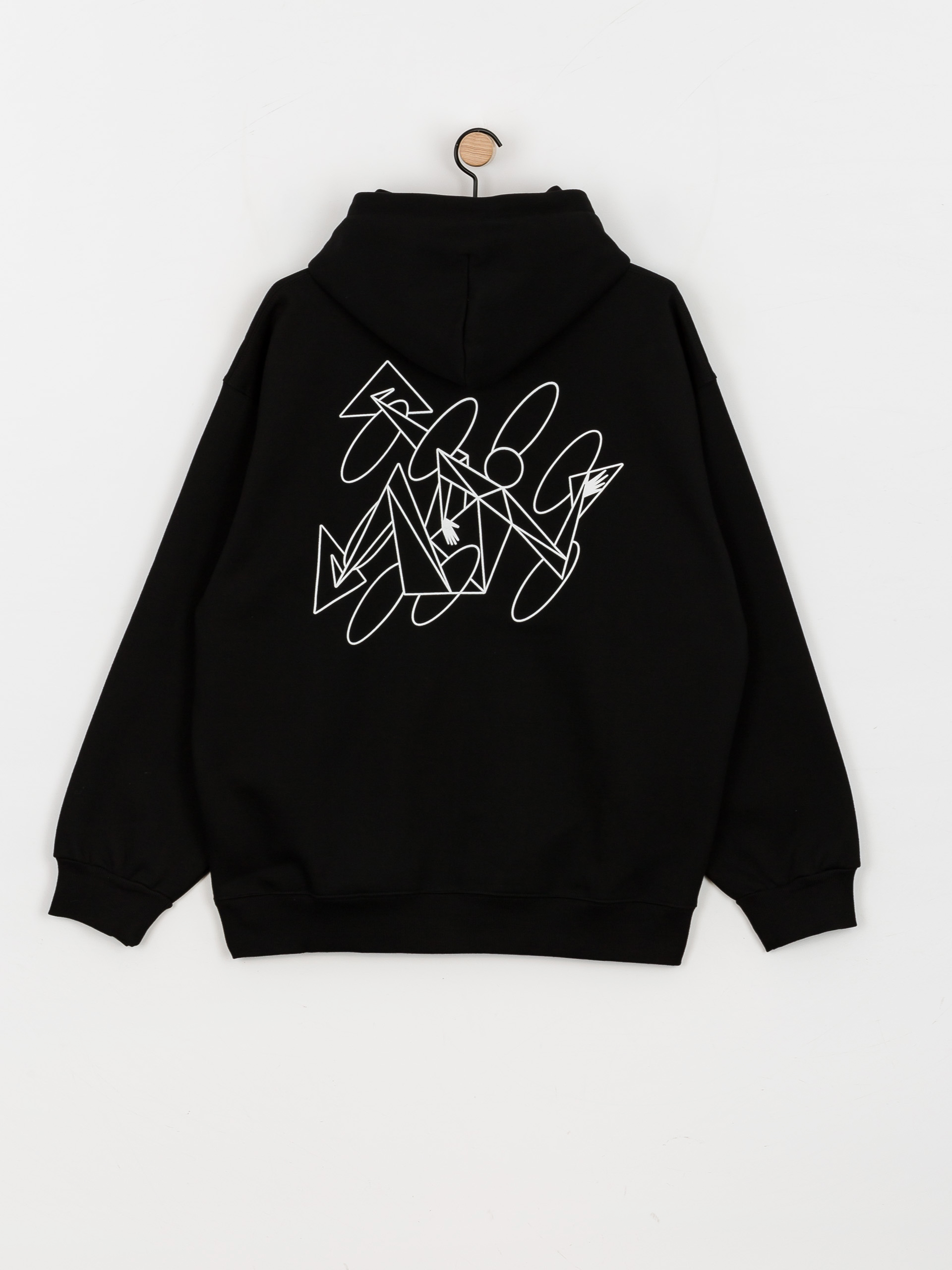Bluza z kapturem Carhartt WIP X Relevant Parties Vol 2 Rush Hour HD (black/white)
