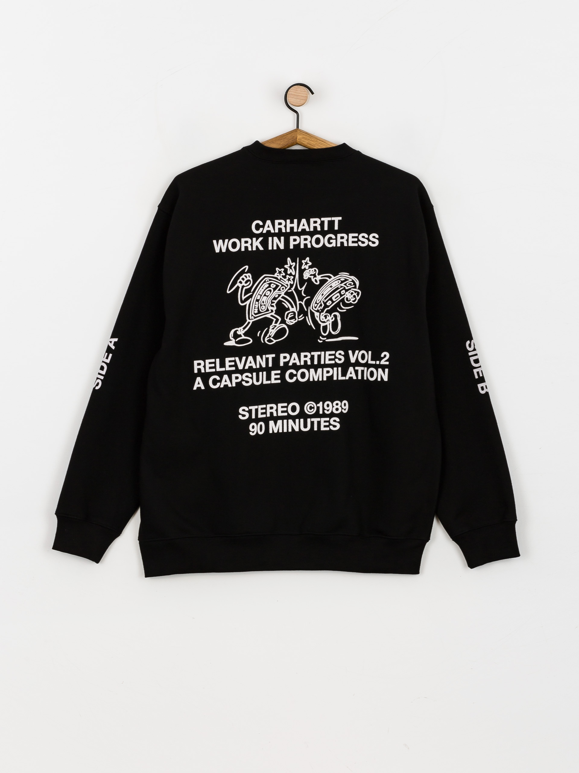 Bluza Carhartt WIP X Relevant Parties Vol 2 (black/white)