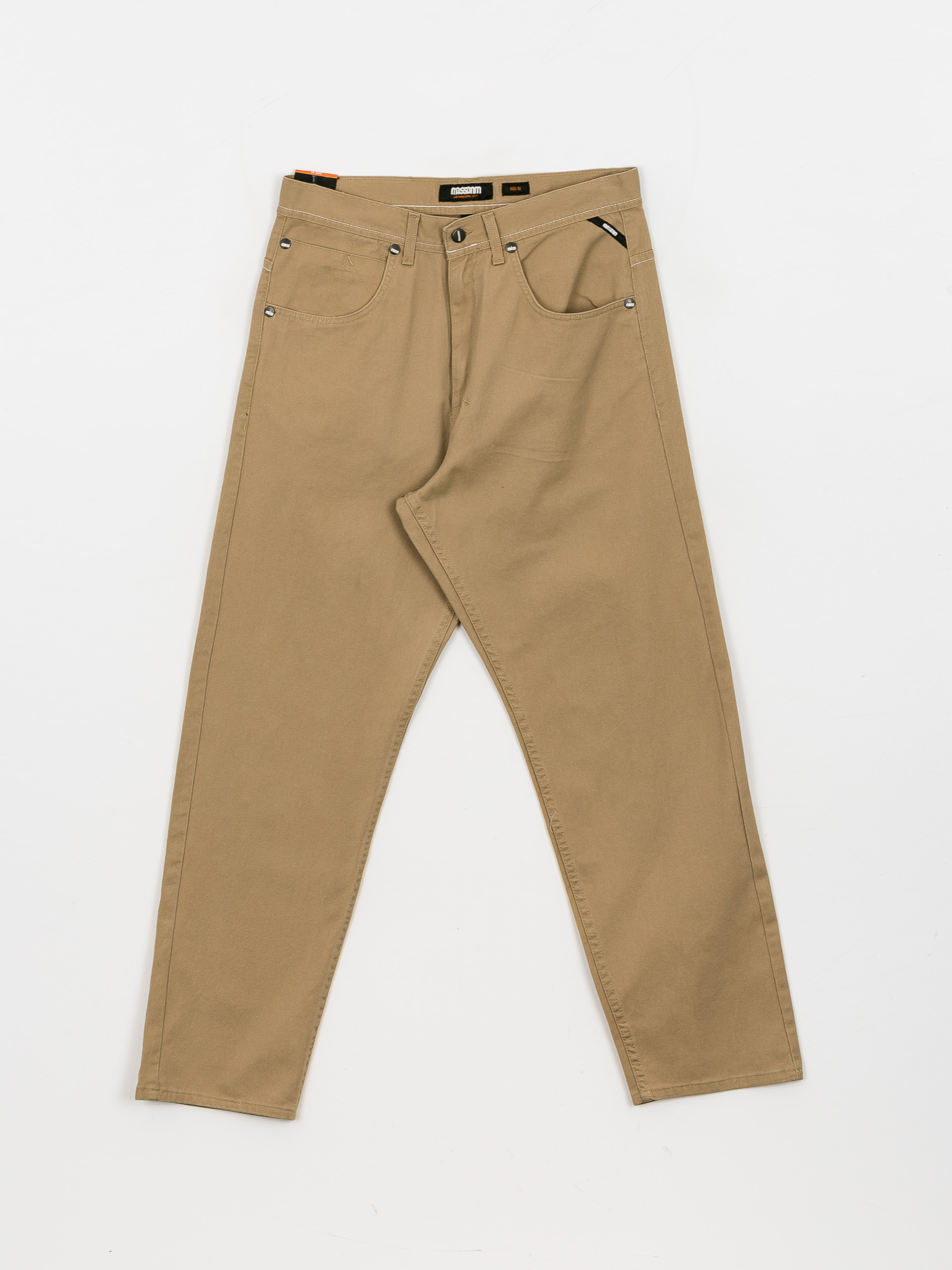 Spodnie MassDnm Slang Baggy Fit (beige)
