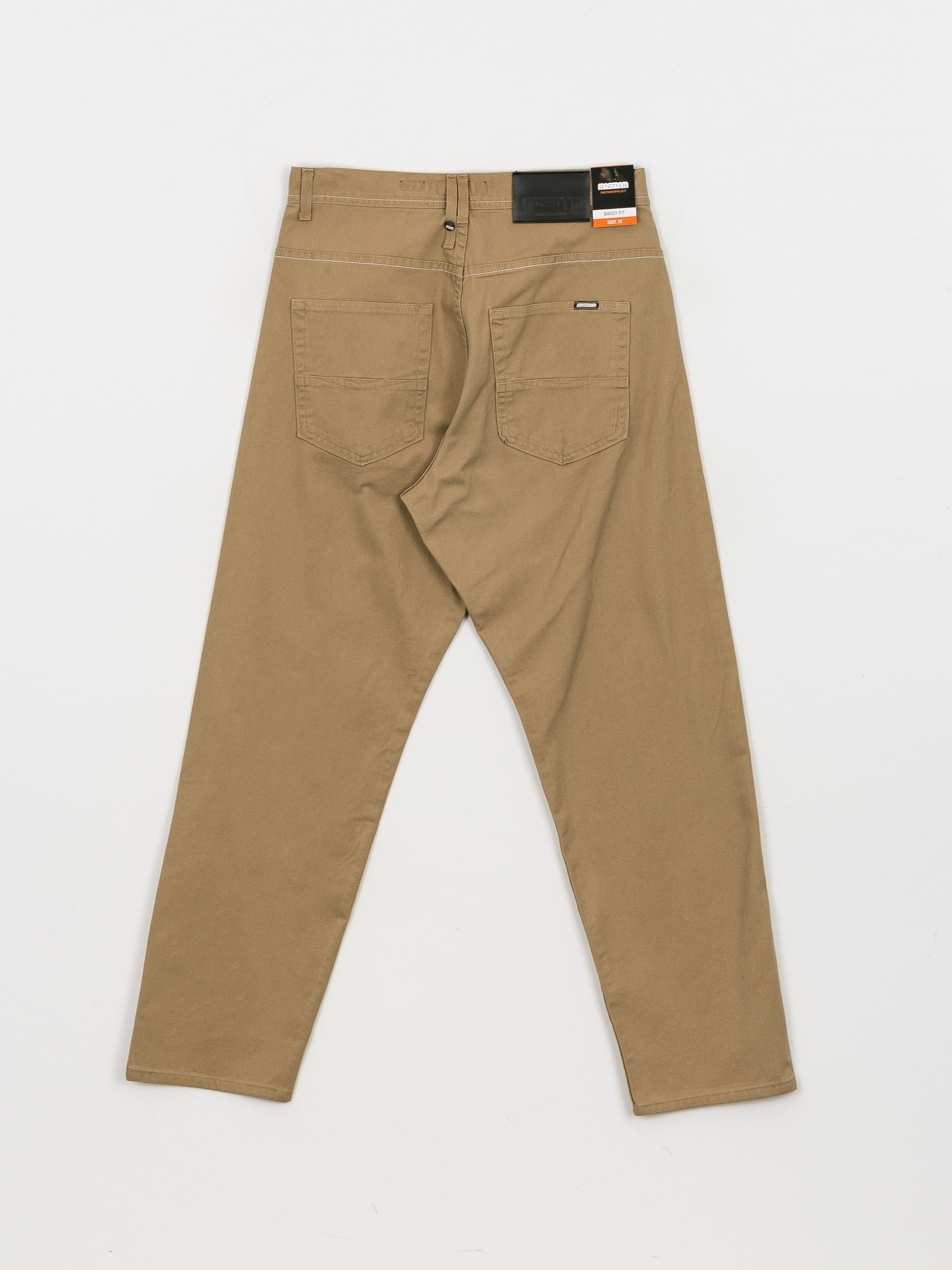 Spodnie MassDnm Slang Baggy Fit (beige)