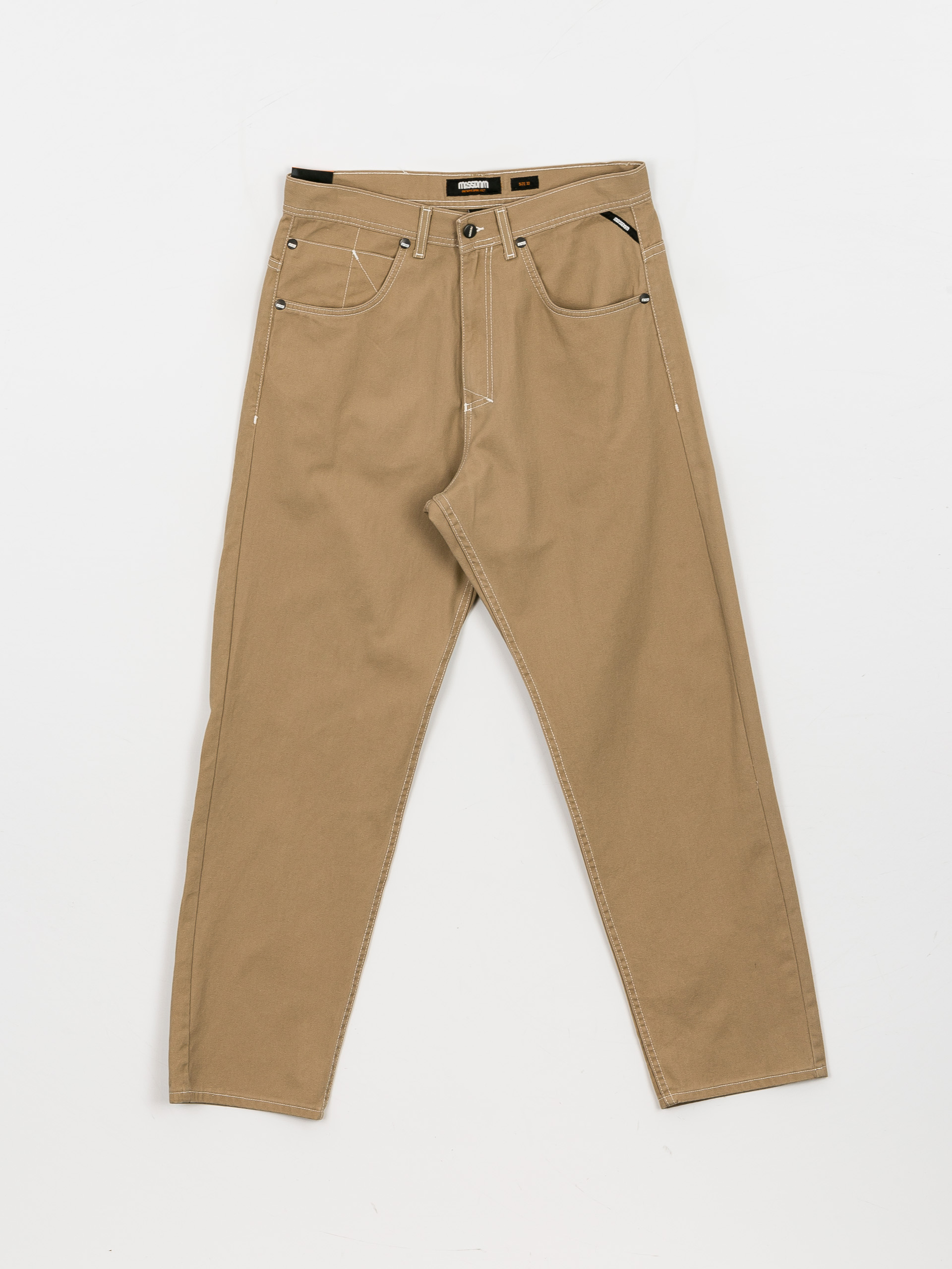 Spodnie MassDnm Craft Baggy Fit (beige)