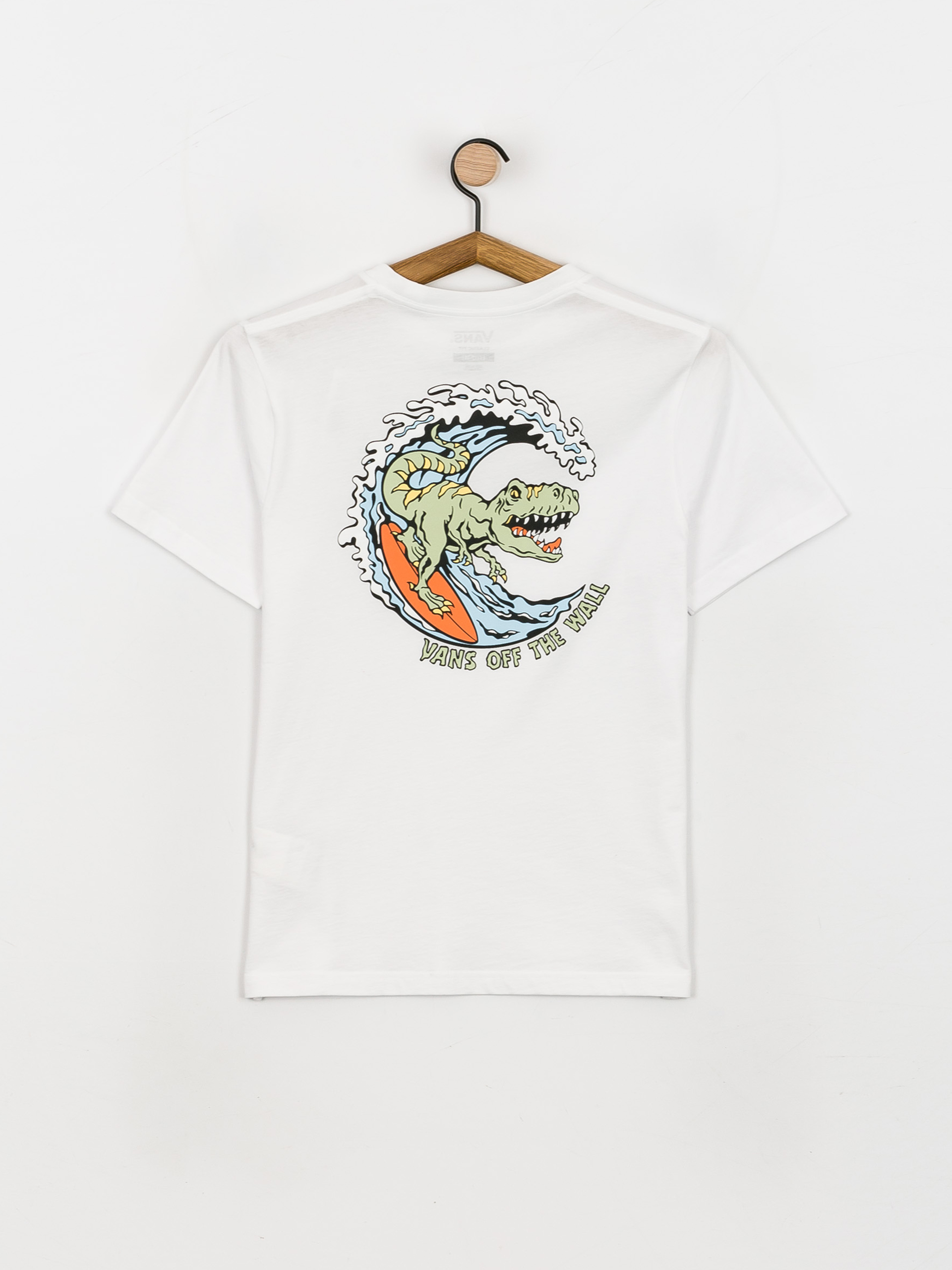 T-shirt Vans Off The Wall Surf Dino JR (white)