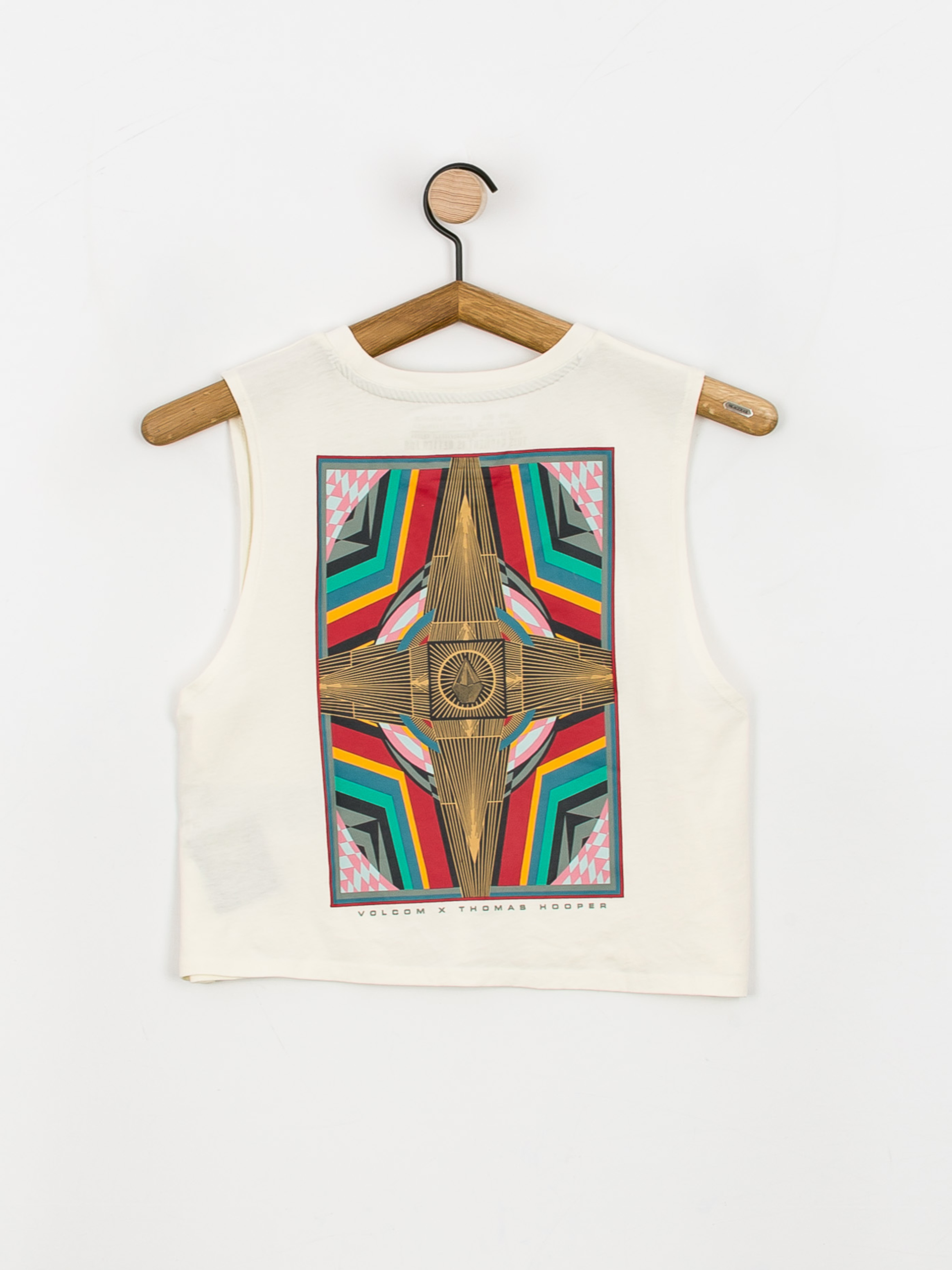 Koszulka Volcom Thomas Hooper Crop Wmn (star white)