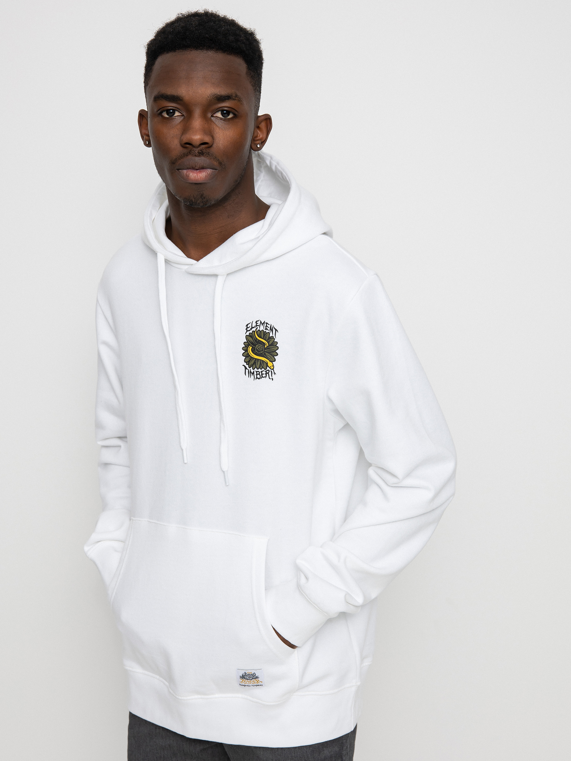 Bluza z kapturem Element Covered (optic white)