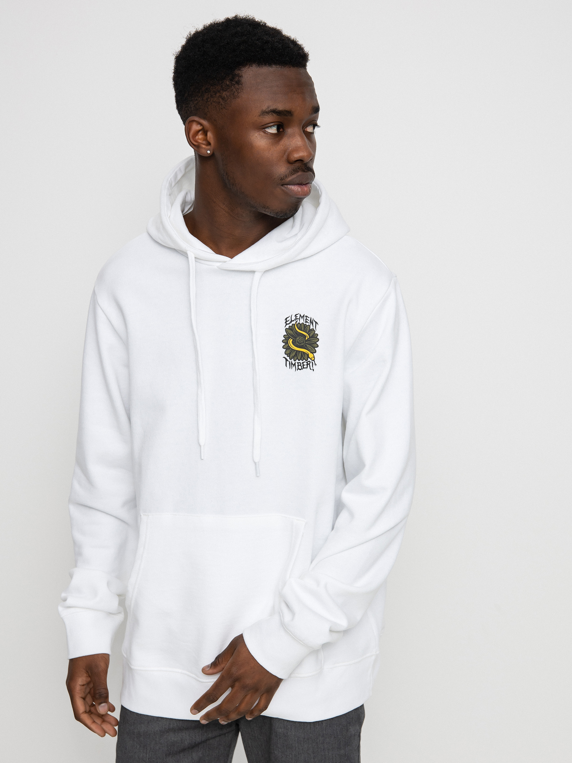 Bluza z kapturem Element Covered (optic white)