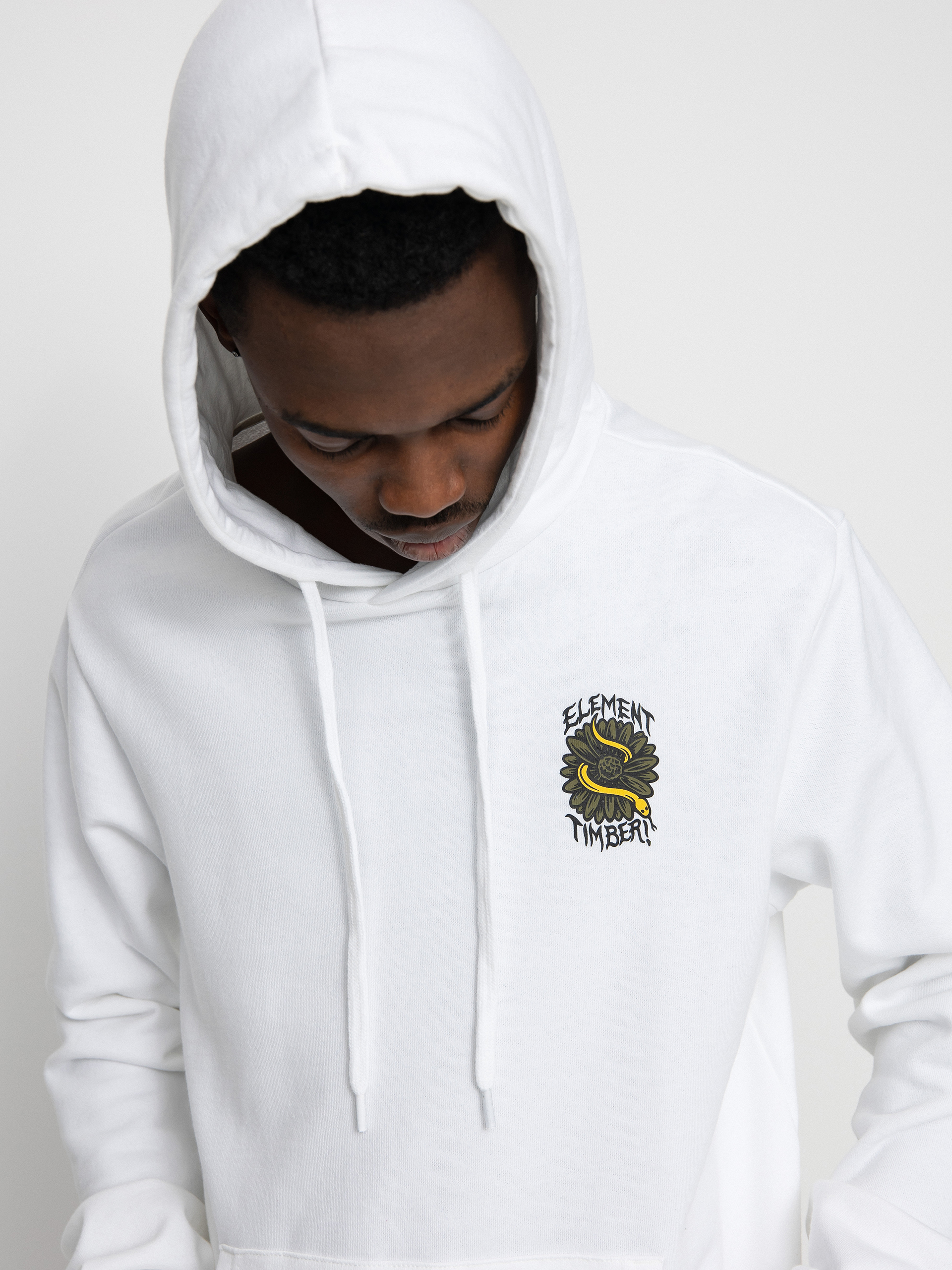 Bluza z kapturem Element Covered (optic white)