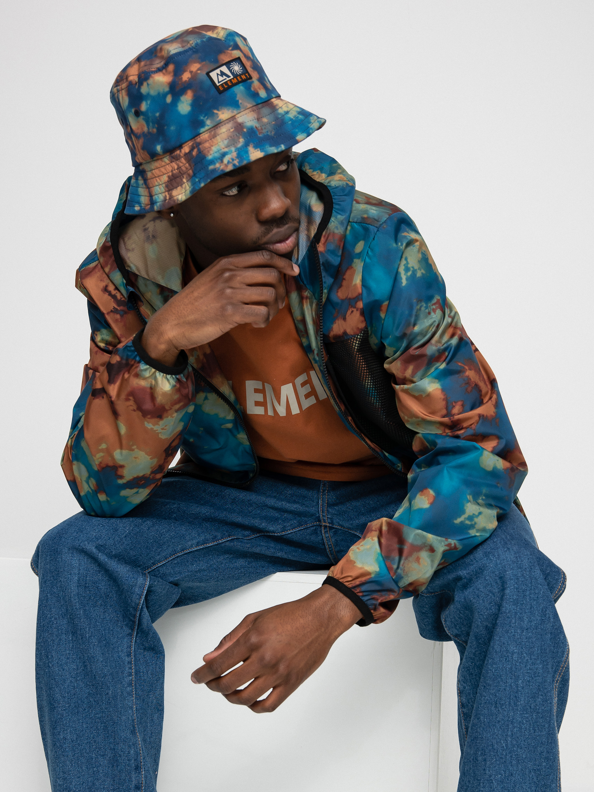 Kurtka Element Alder Nano (dark magma)