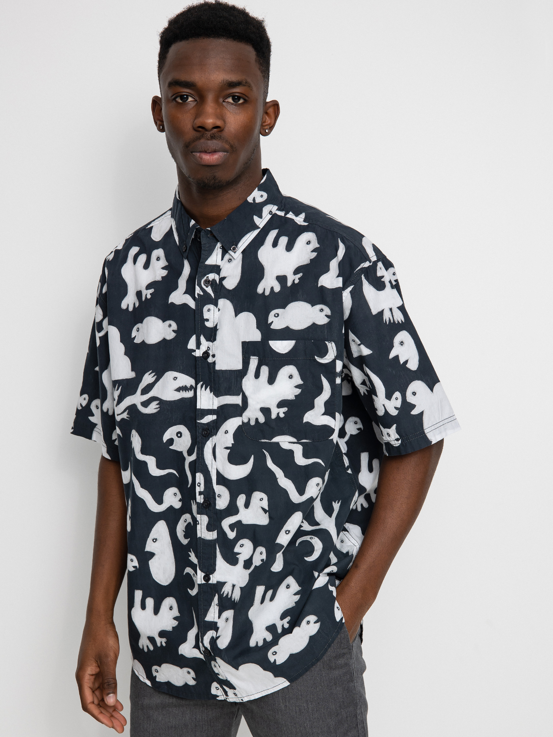 Koszula Element Garden Poplin (creatures)