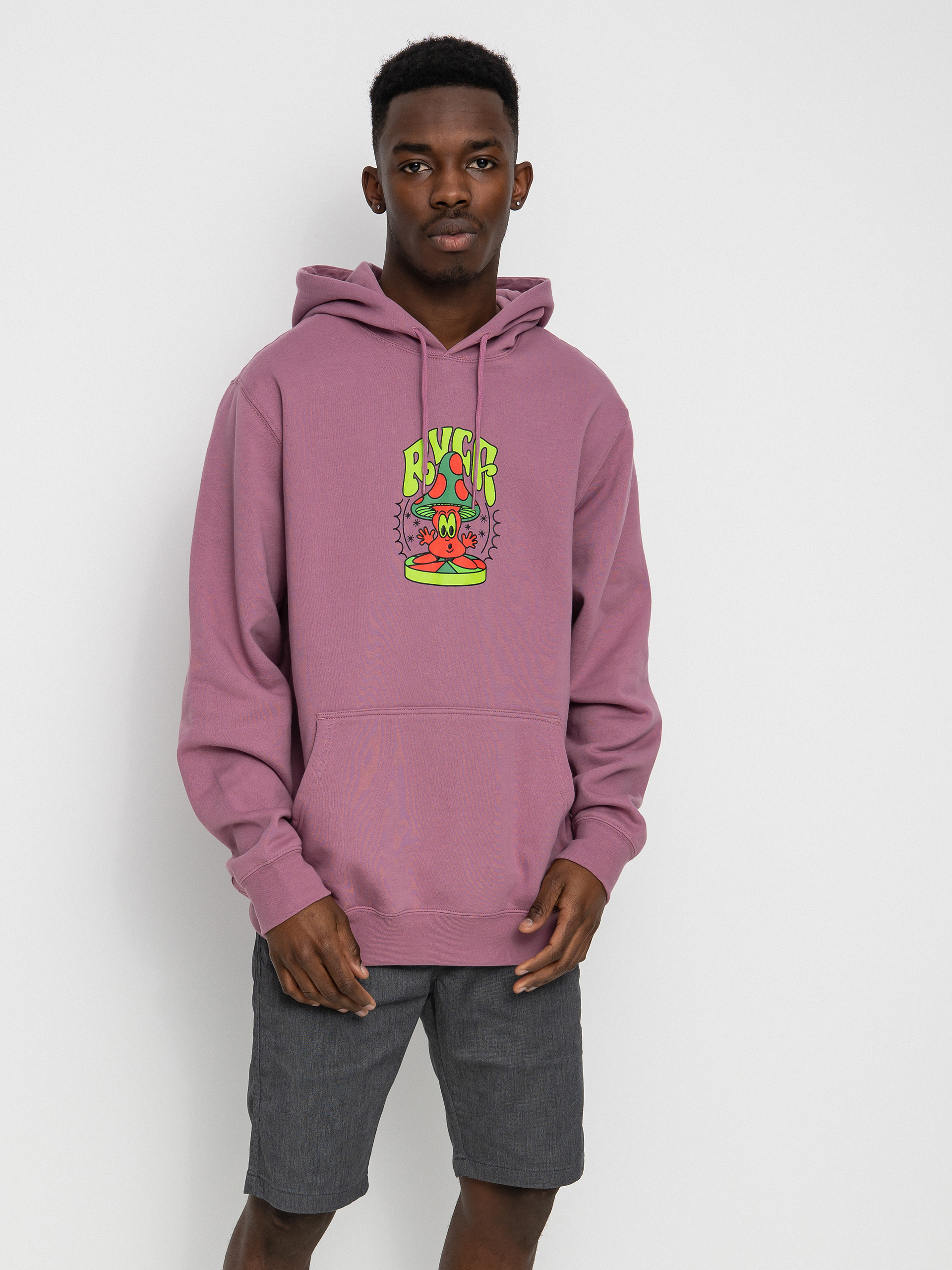 Bluza z kapturem RVCA Mushtoo HD (lavender)